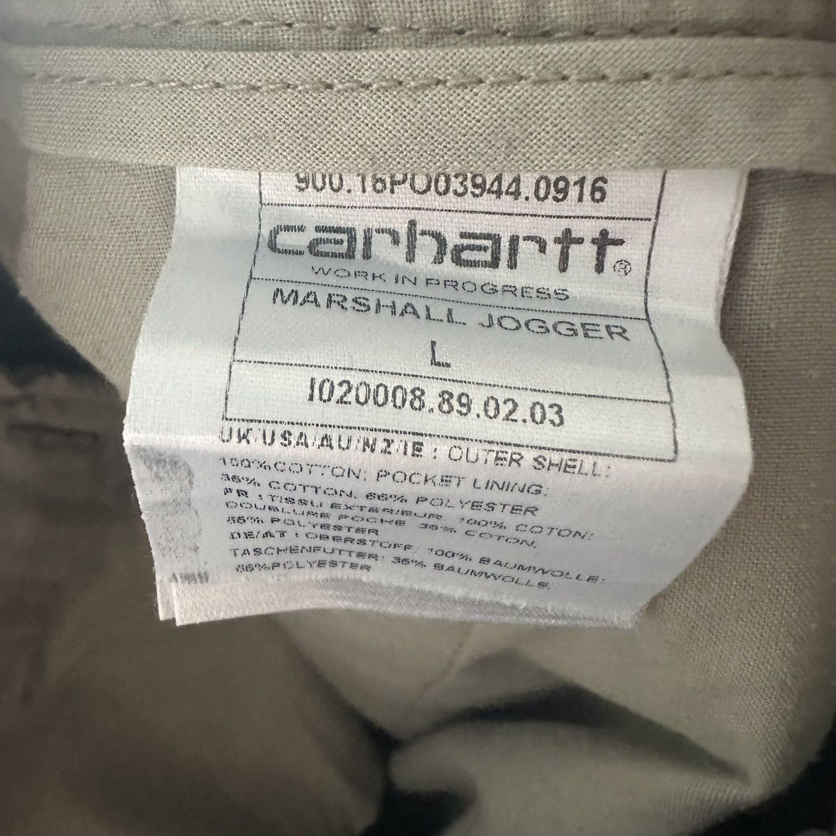 Carhartt 🔥Carhartt Marshall Jogger ripstop pants Size US 34 / EU 50 - 10 Thumbnail
