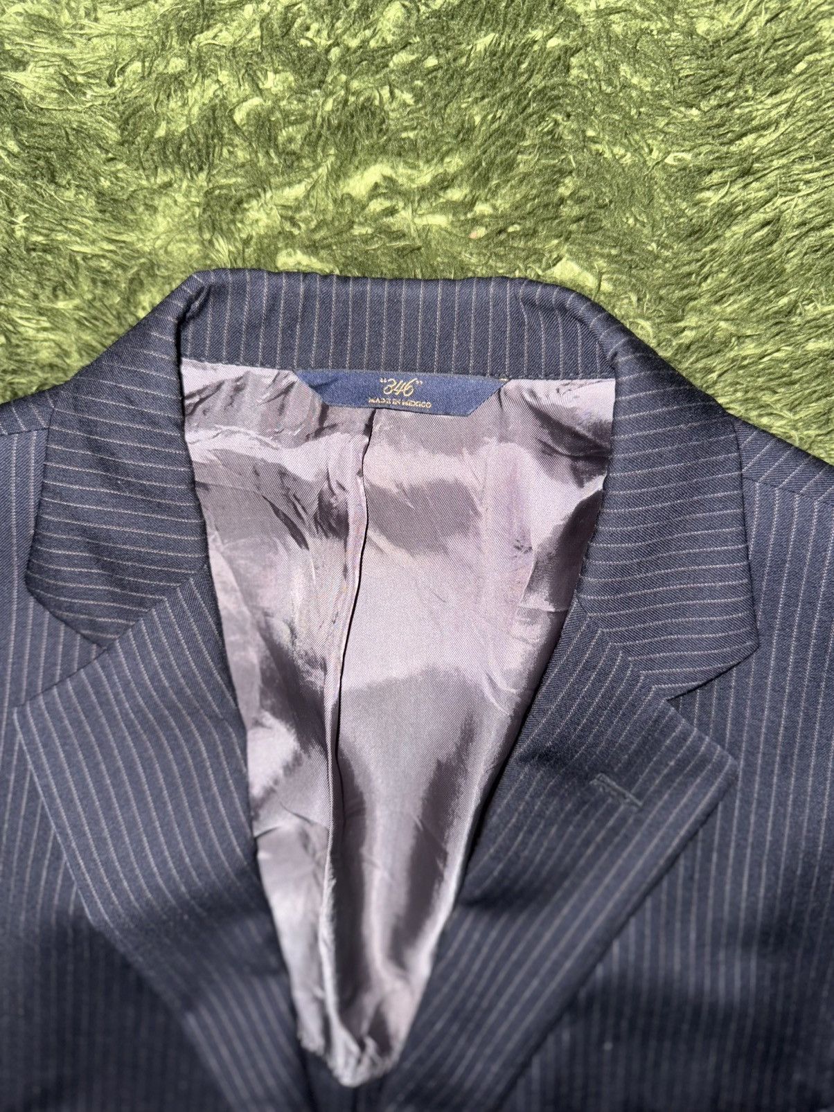 Brooks Brothers [46L] 00s Brooks Brothers 346 USA Stripe Blazer Jacket Size 46L - 3 Thumbnail