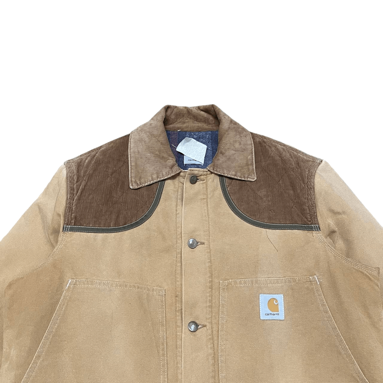 Carhartt Vintage 80's Carhartt Hunting Chore Duck Canvas Jacket Size US L / EU 52-54 / 3 - 2 Thumbnail