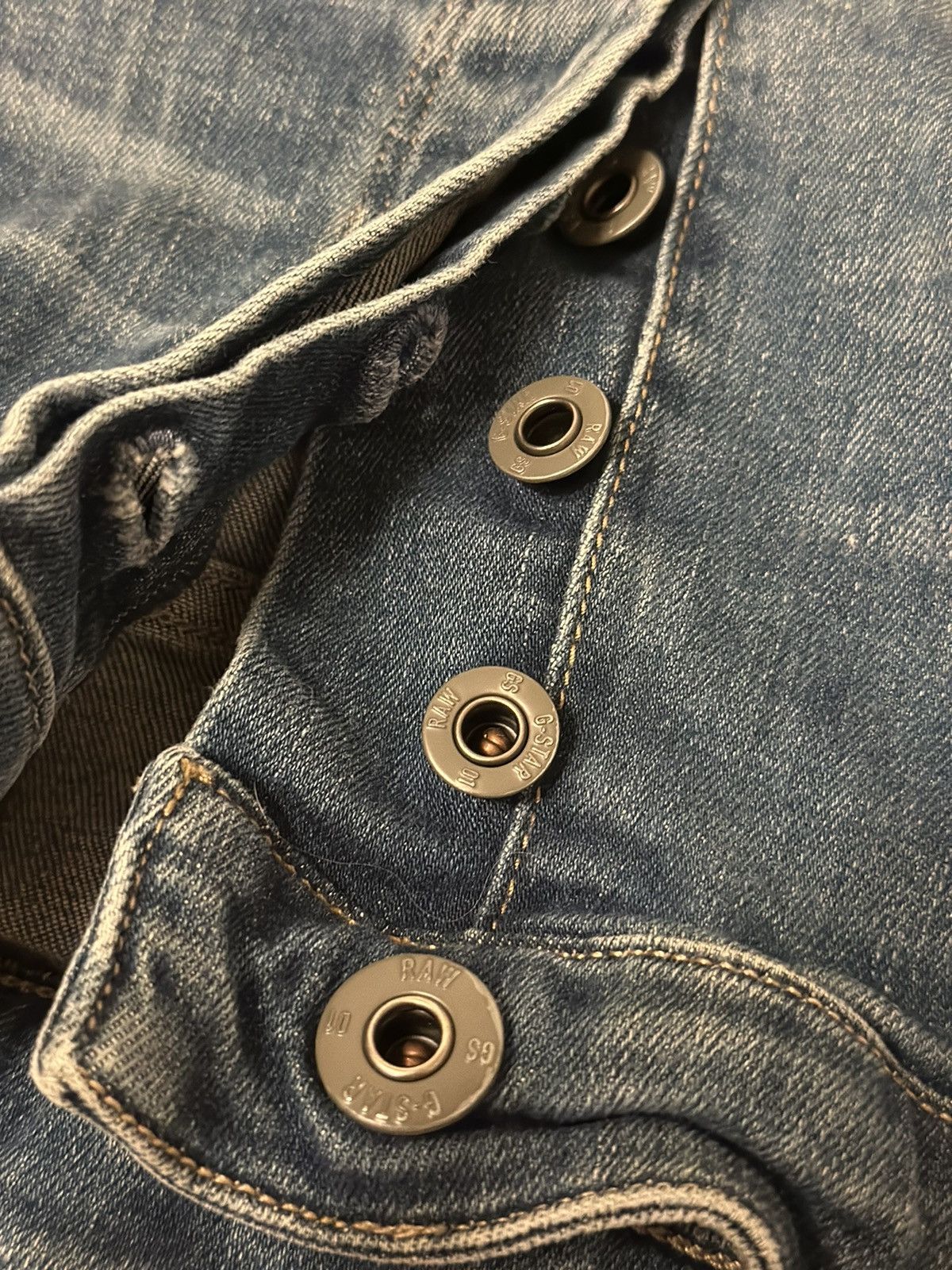 G-Star G Star Raw Denim Jeans 3301 Blue Size 33/32 (100% Authentic) Size US 33 - 12 Thumbnail