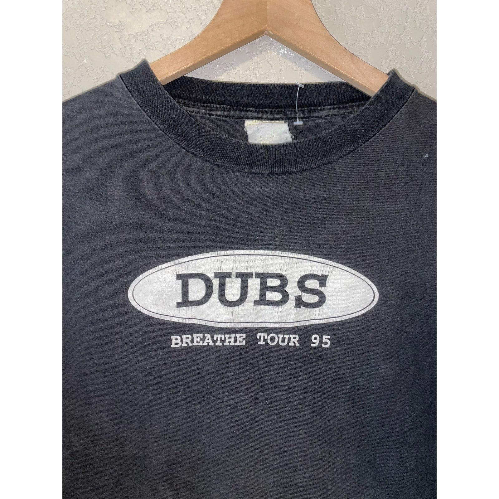 Vintage 90s The Dubs Young Dubliners Rock Band Breathe Tour 95 Shirt Size US XL / EU 56 / 4 - 2 Thumbnail