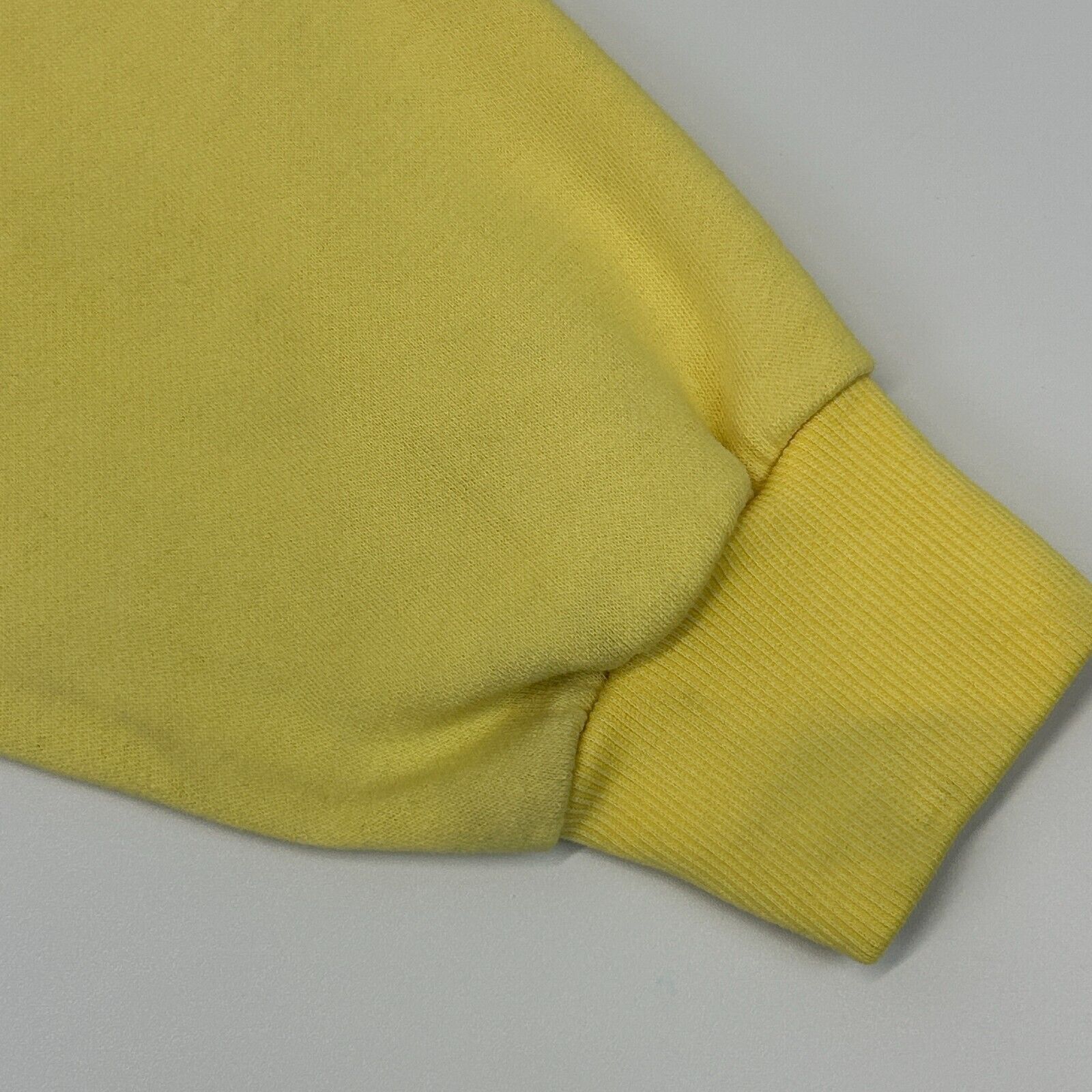 Adidas Vintage 90s Adidas Trefoil Sweatshirt Logo Yellow M Medium Size US M / EU 48-50 / 2 - 4 Thumbnail