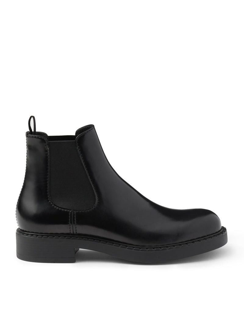 Prada Brushed Leather Chelsea Boots Size US 8 / EU 41 - 1 Thumbnail