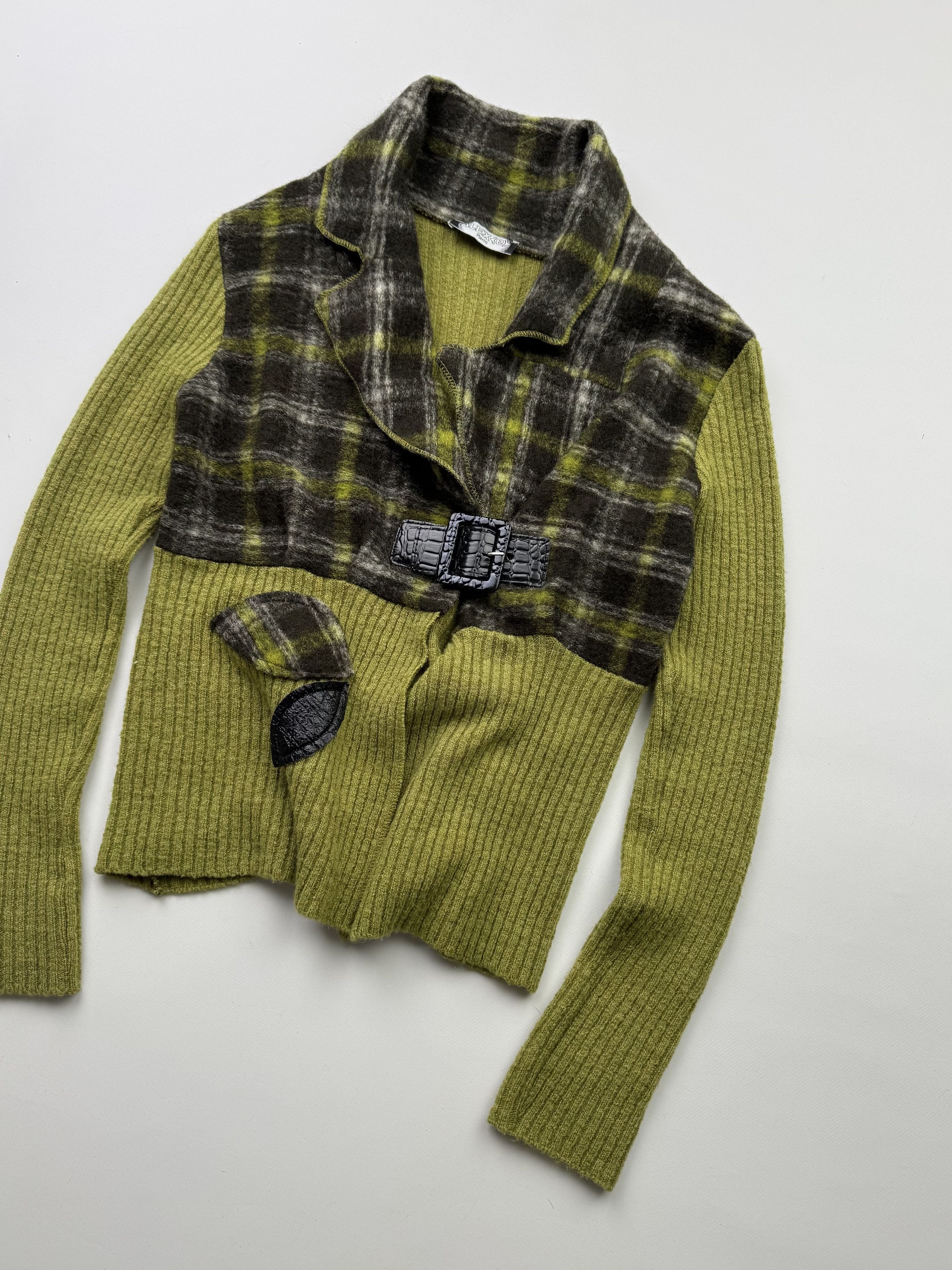 Japanese Brand Vintage Cropped Sweater B770(V146)E2 Size M / US 6-8 / IT 42-44 - 3 Thumbnail