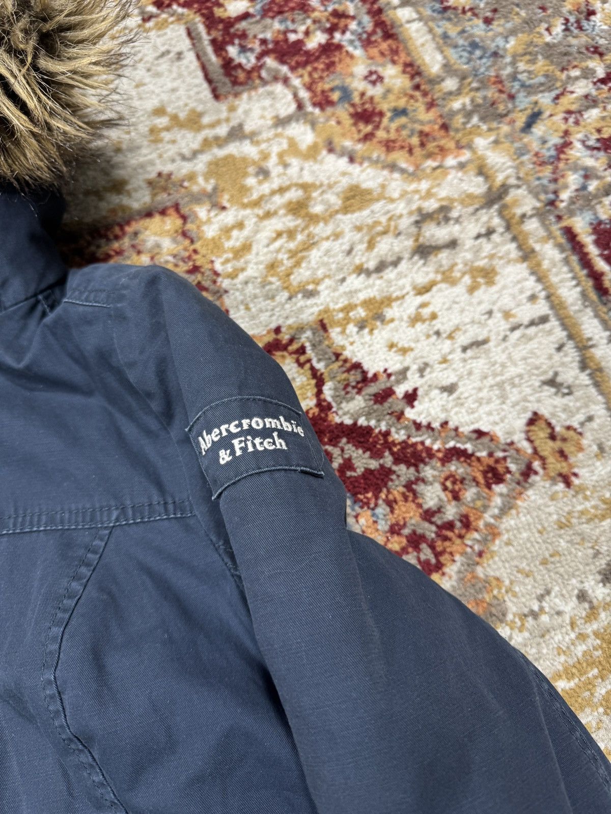 Abercrombie & Fitch × If Six Was Nine × Le Grande Bleu (L.G.B.) Y2K Vintage Cropped Jacket Boxy Fur Faux Slim Undercovet Size US S / EU 44-46 / 1 - 3 Thumbnail