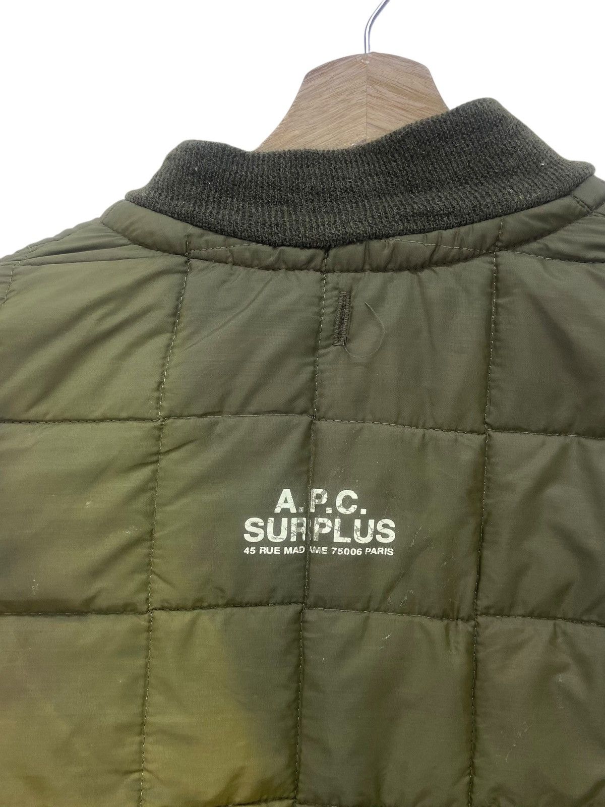 A.P.C. × Vintage Vintage A.P.C Surplus 45 Rue Madame 75006 Paris Inner Lining Size US M / EU 48-50 / 2 - 4 Thumbnail