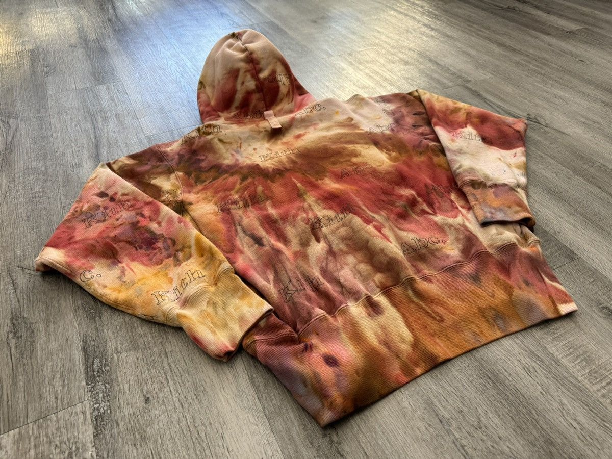 Advisory Board Crystals × Hypebeast × Kith Large Kith Desert Tie Dye Hoodie Fire ABC Sweatshirt Size US L / EU 52-54 / 3 - 18 Thumbnail