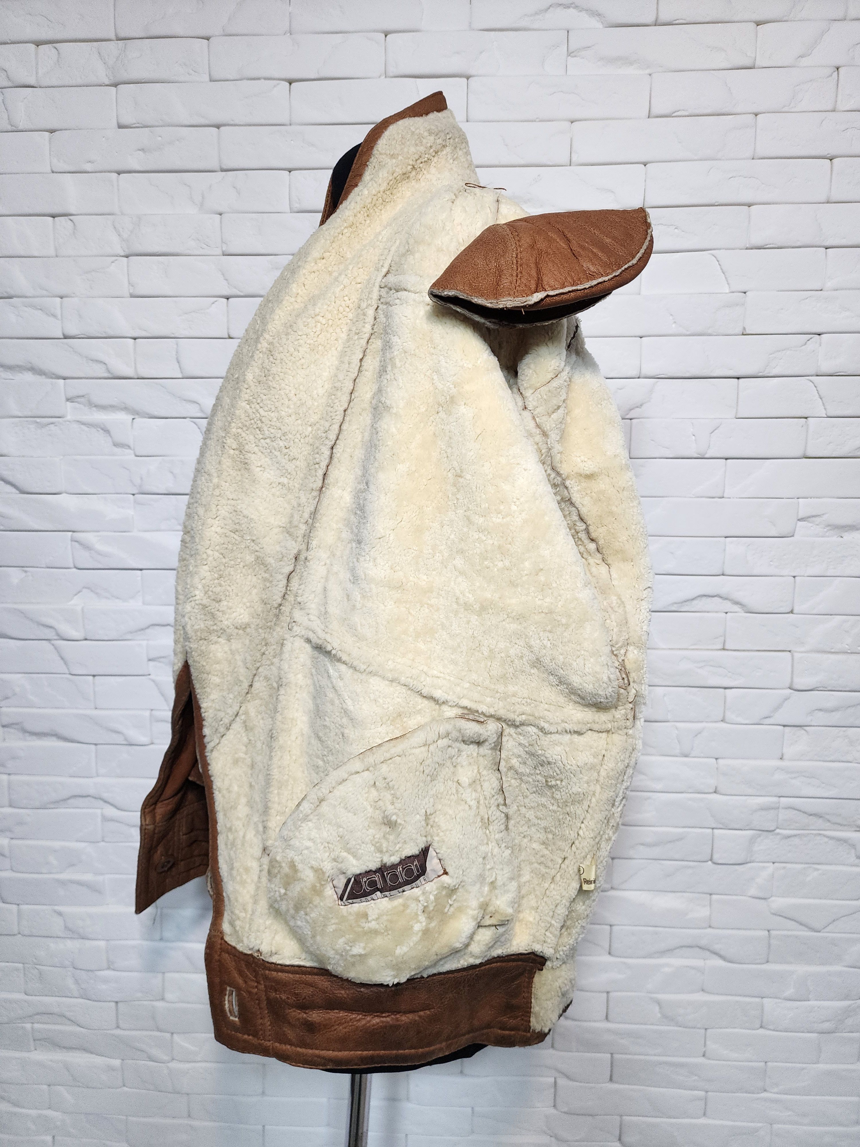 Uniqlo Brown Women's Sheepskin Jacket: Size M / US 6-8 / IT 42-44 - 9 Thumbnail