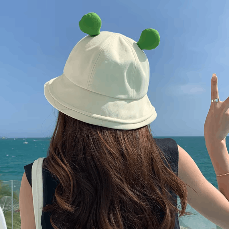 Other Funny frog Fishing Hunting Cap Bucket Hat Size ONE SIZE - 2 Thumbnail