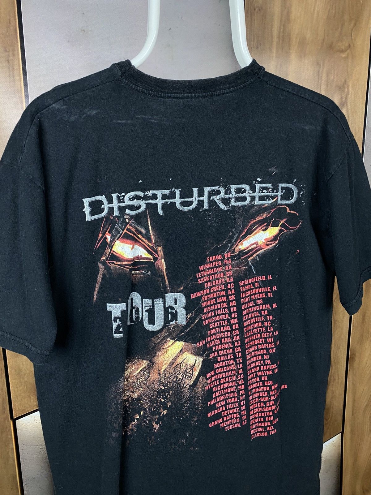 Band Tees 💀Vintage 2016 T-Shirt Disturbed Immortalized Rock Band Tee💀 Size US L / EU 52-54 / 3 - 4 Thumbnail