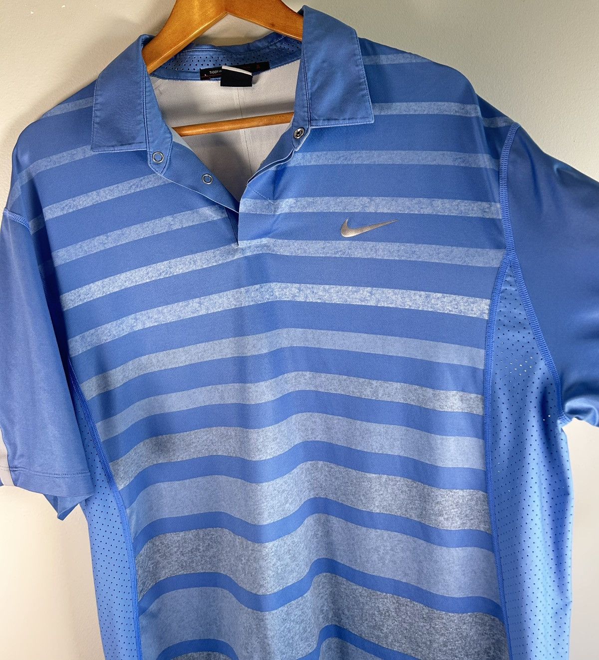 Nike × Tiger Woods Nike TW Tiger Woods Collection Men’s Polo Golf Shirt L Size US L / EU 52-54 / 3 - 4 Thumbnail