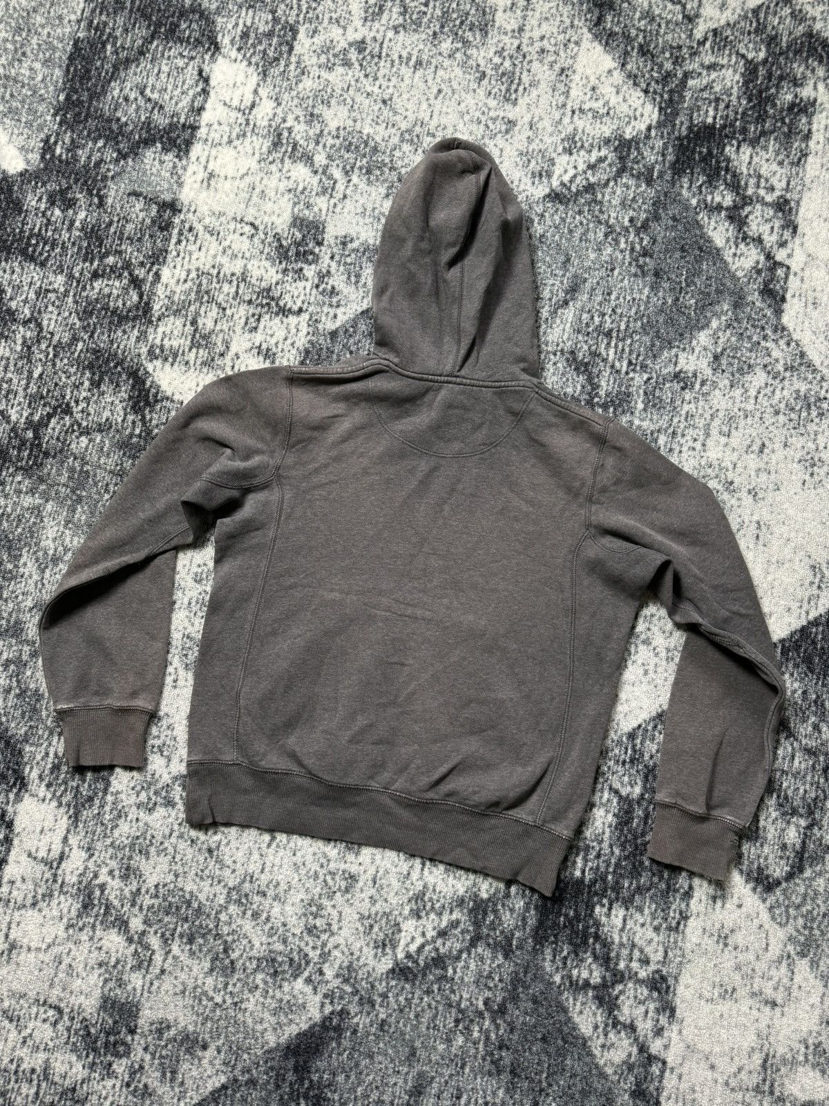 Nike × Vintage Vintage Nike Hoodie Swoosh Distressed Trashed Faded Y2K 90s Size US S / EU 44-46 / 1 - 11 Thumbnail