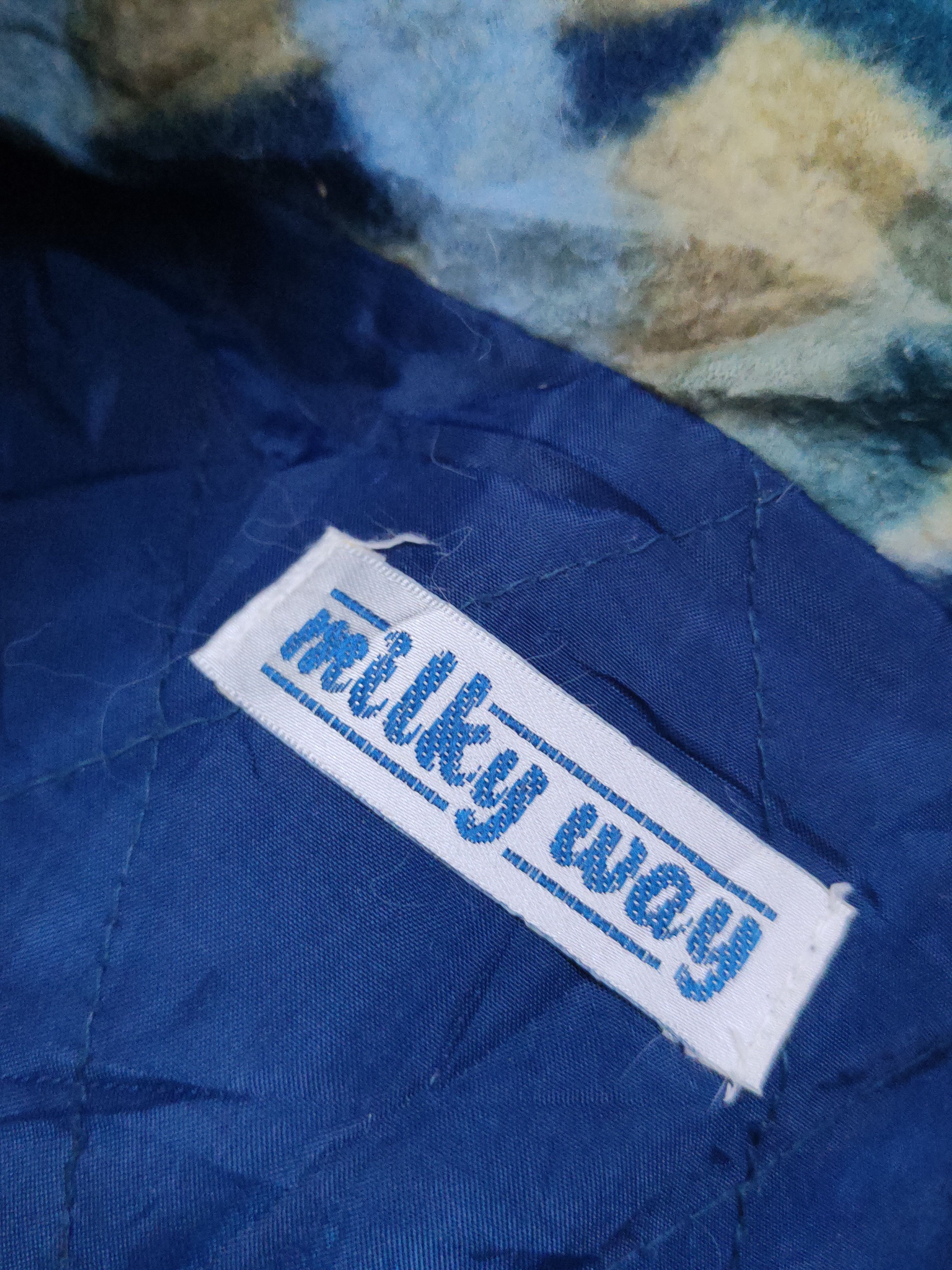 Japanese Brand × Vintage Milky Way Blue Green Wool Vests Size US L / EU 52-54 / 3 - 12 Thumbnail