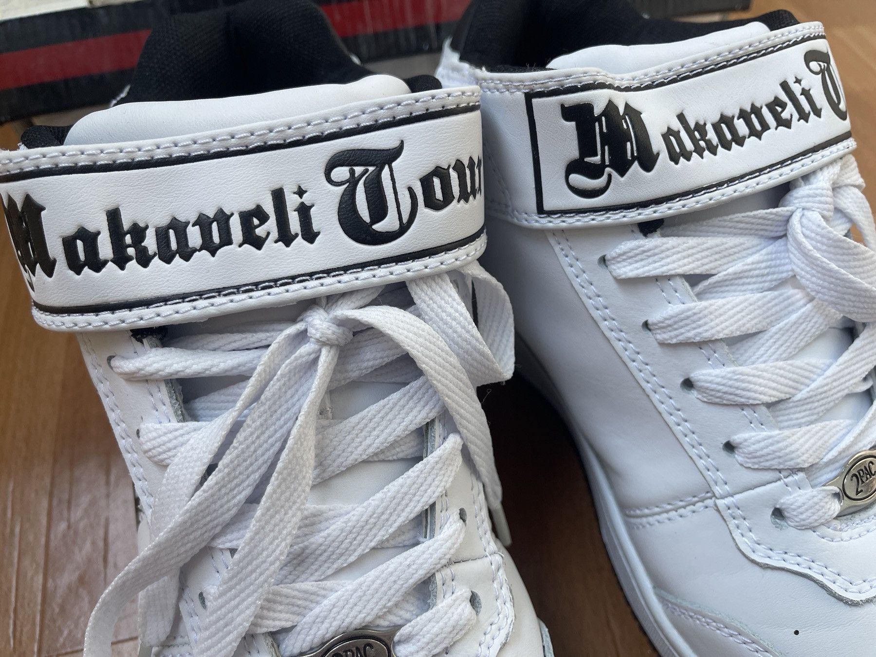 Makaveli MAKAVELI Branded sneakers, 2Pac shoes, Hi Top vintage US 9 Size US 9 / EU 42 - 14 Thumbnail