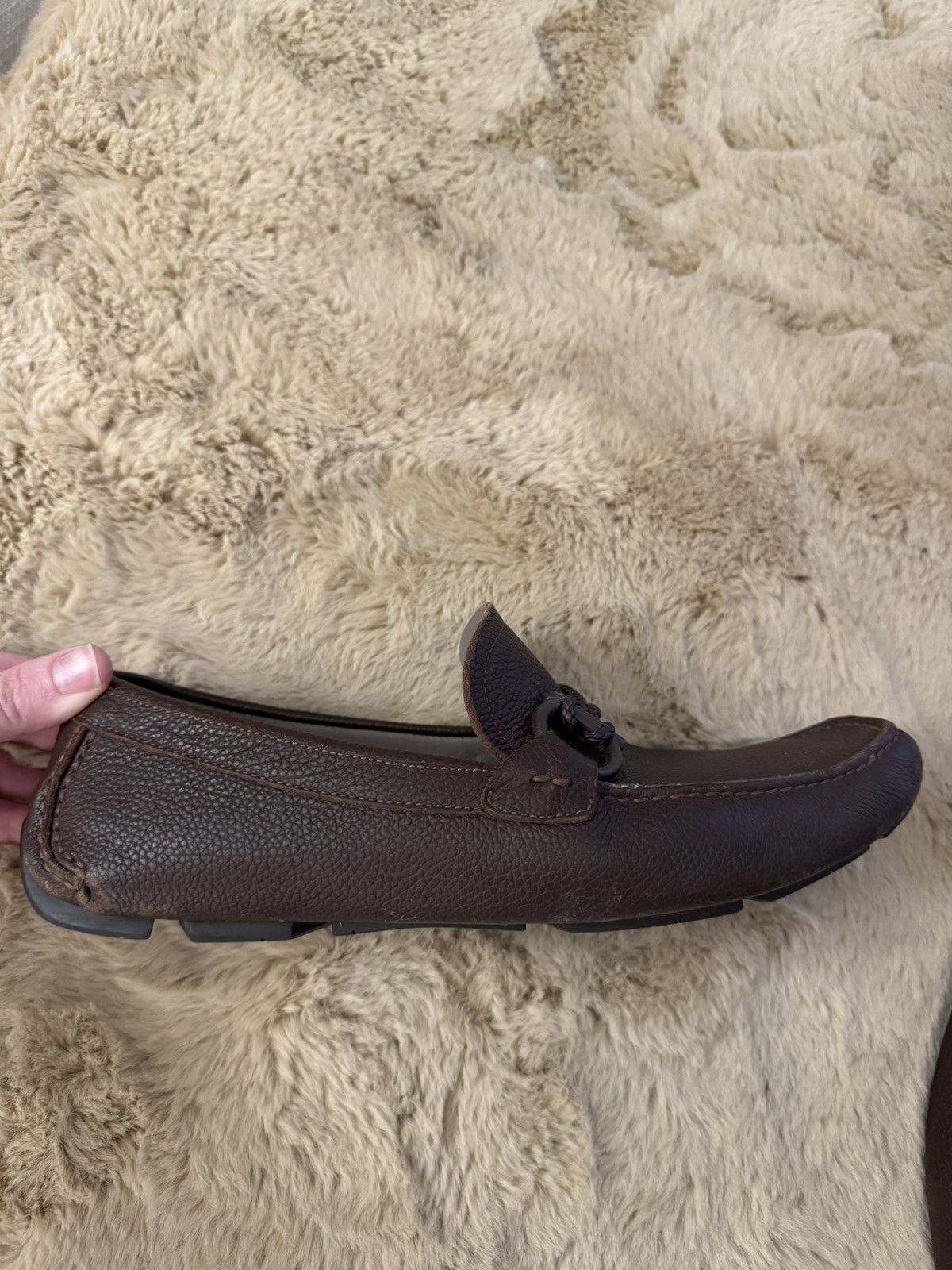 Salvatore Ferragamo Salvatore Ferragamo Brown Loafers - Good Condition Size US 8 / EU 41 - 5 Thumbnail