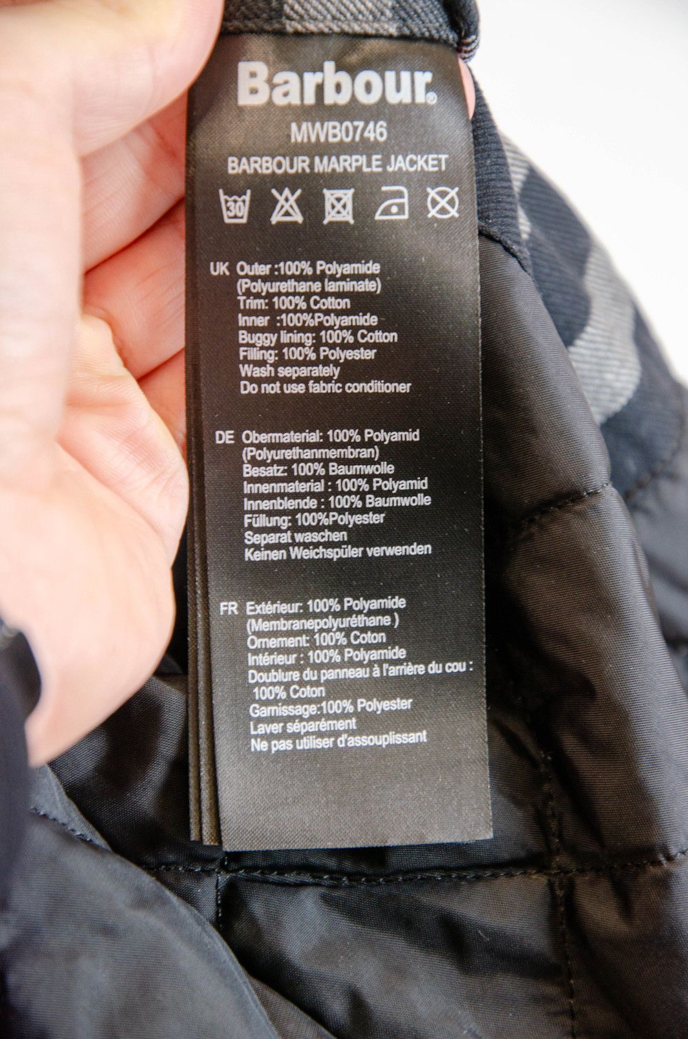 Barbour Barbour Marple Waterproof Hooded Jacket Navy Size S Size US S / EU 44-46 / 1 - 16 Thumbnail