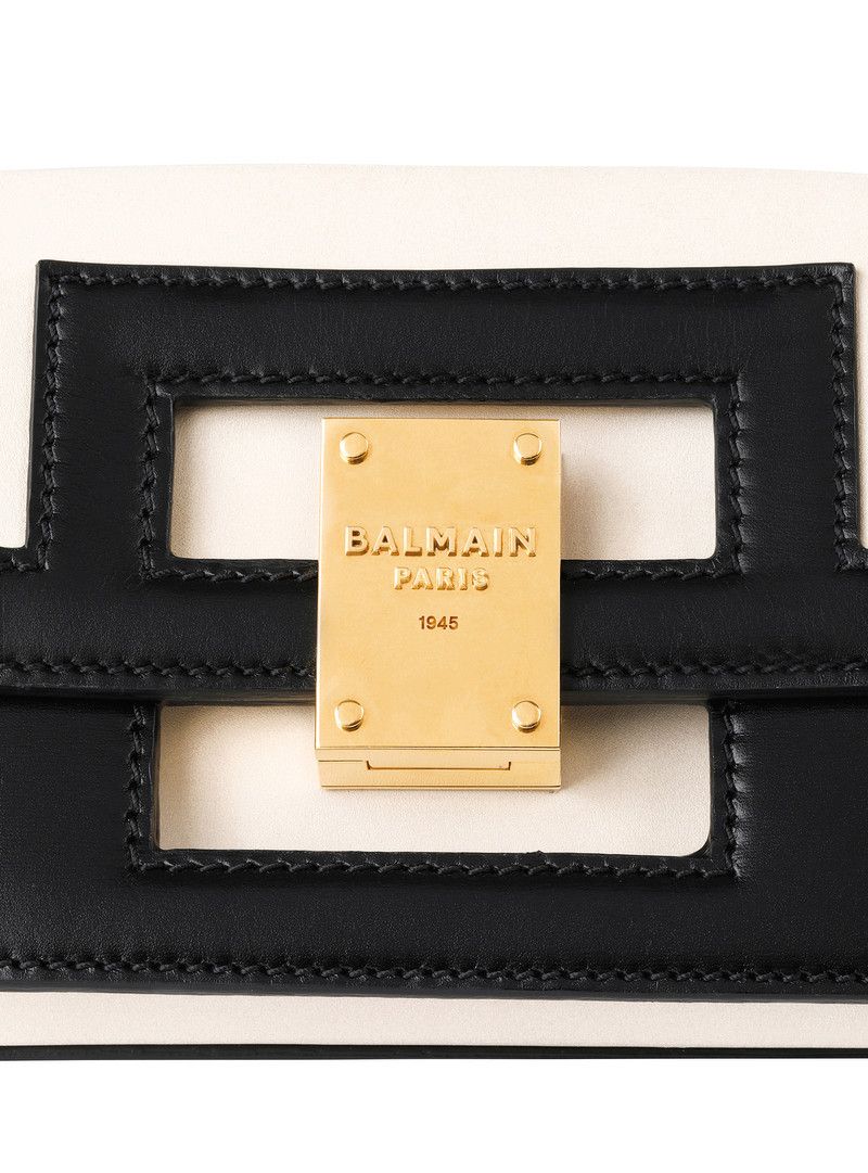 Balmain o1s1wg111225 Size:OS/1945 Heritage Shoulder Bag in Black Size ONE SIZE - 7 Thumbnail