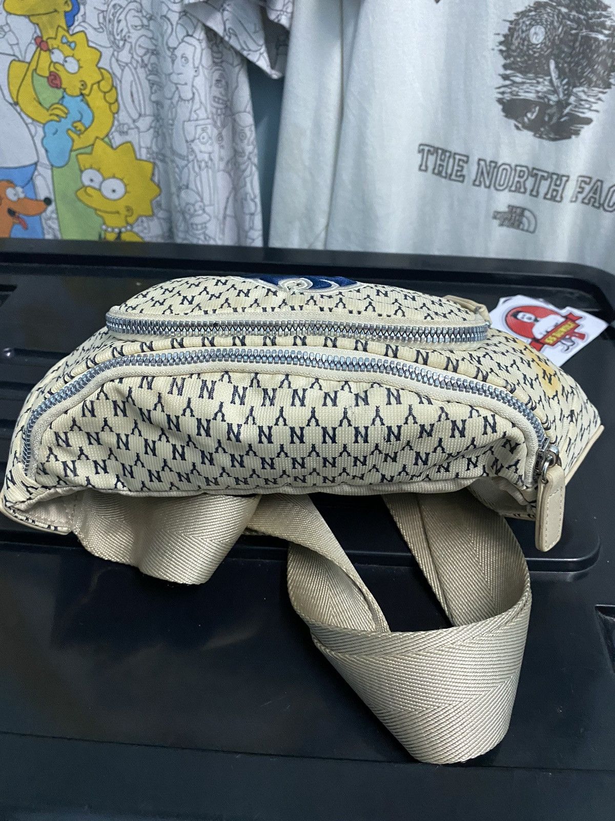 Japanese Brand × Only NY NYK Classic Monogram Hipsack (Cream blue) Size ONE SIZE - 5 Thumbnail