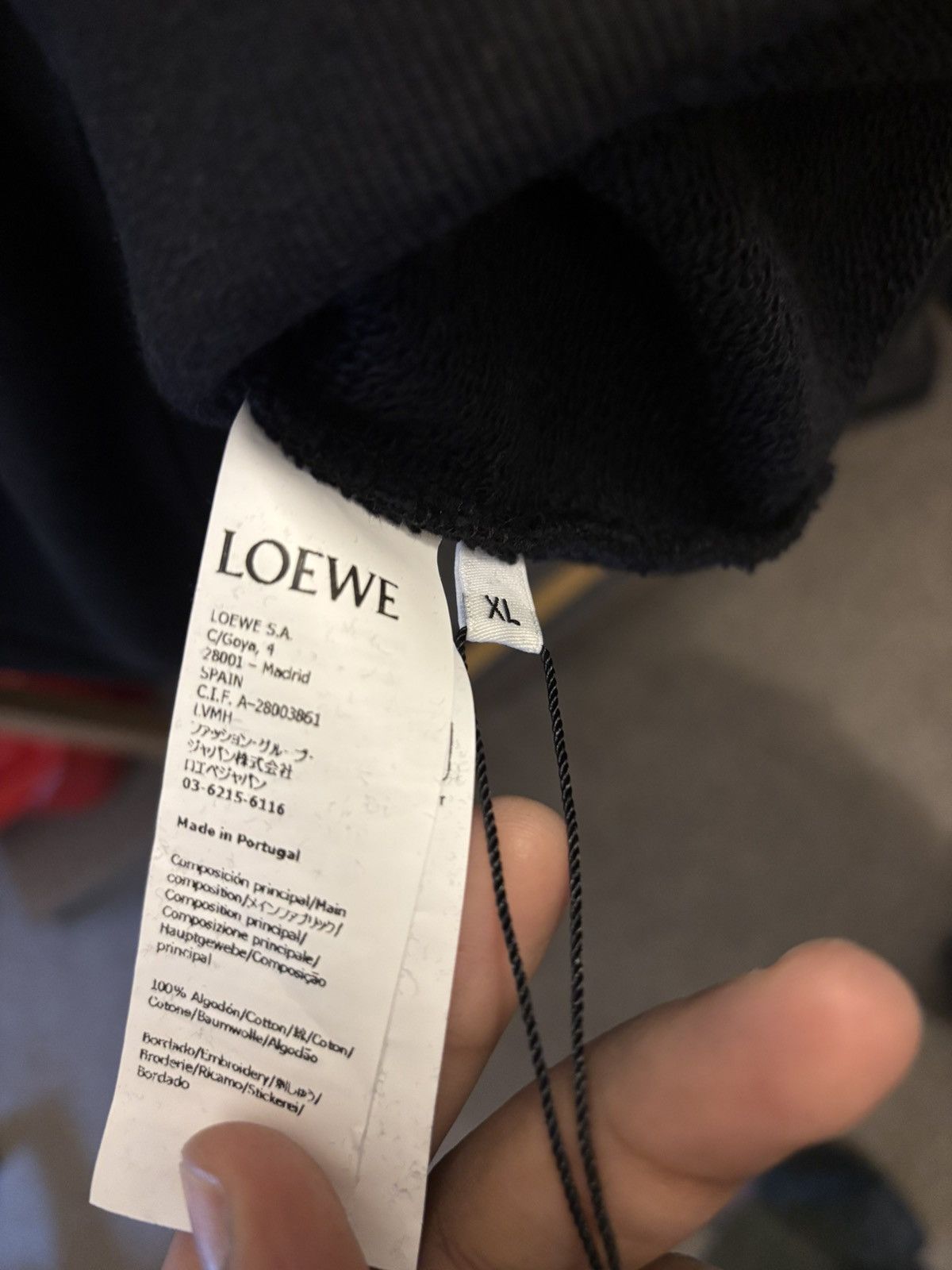 Loewe Loewe hoodie Size US XL / EU 56 / 4 - 4 Thumbnail