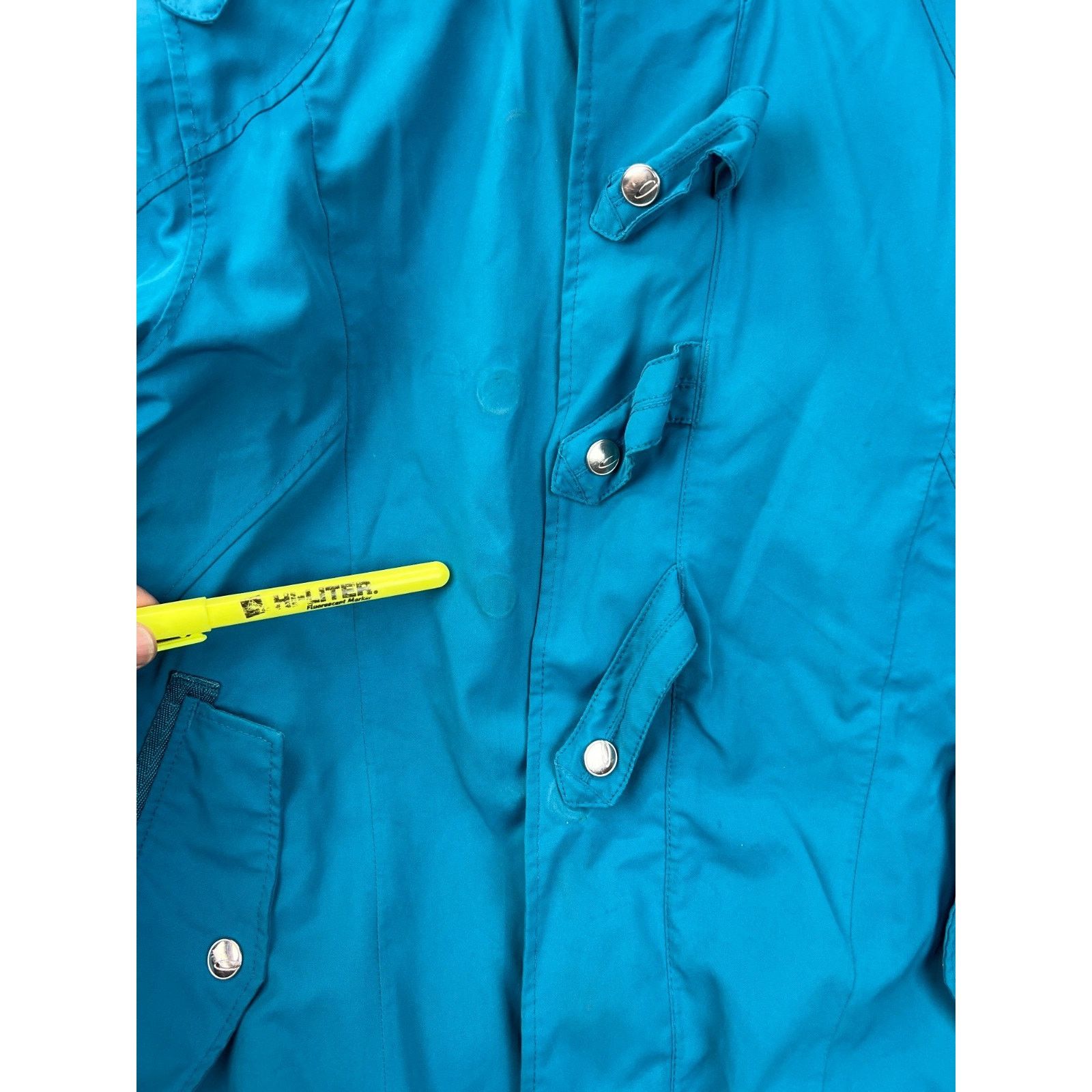 Oakley Vtg Oakley Mens Ski Snow Jacket Recco Avalanche Rescue Med Size M / US 6-8 / IT 42-44 - 10 Thumbnail