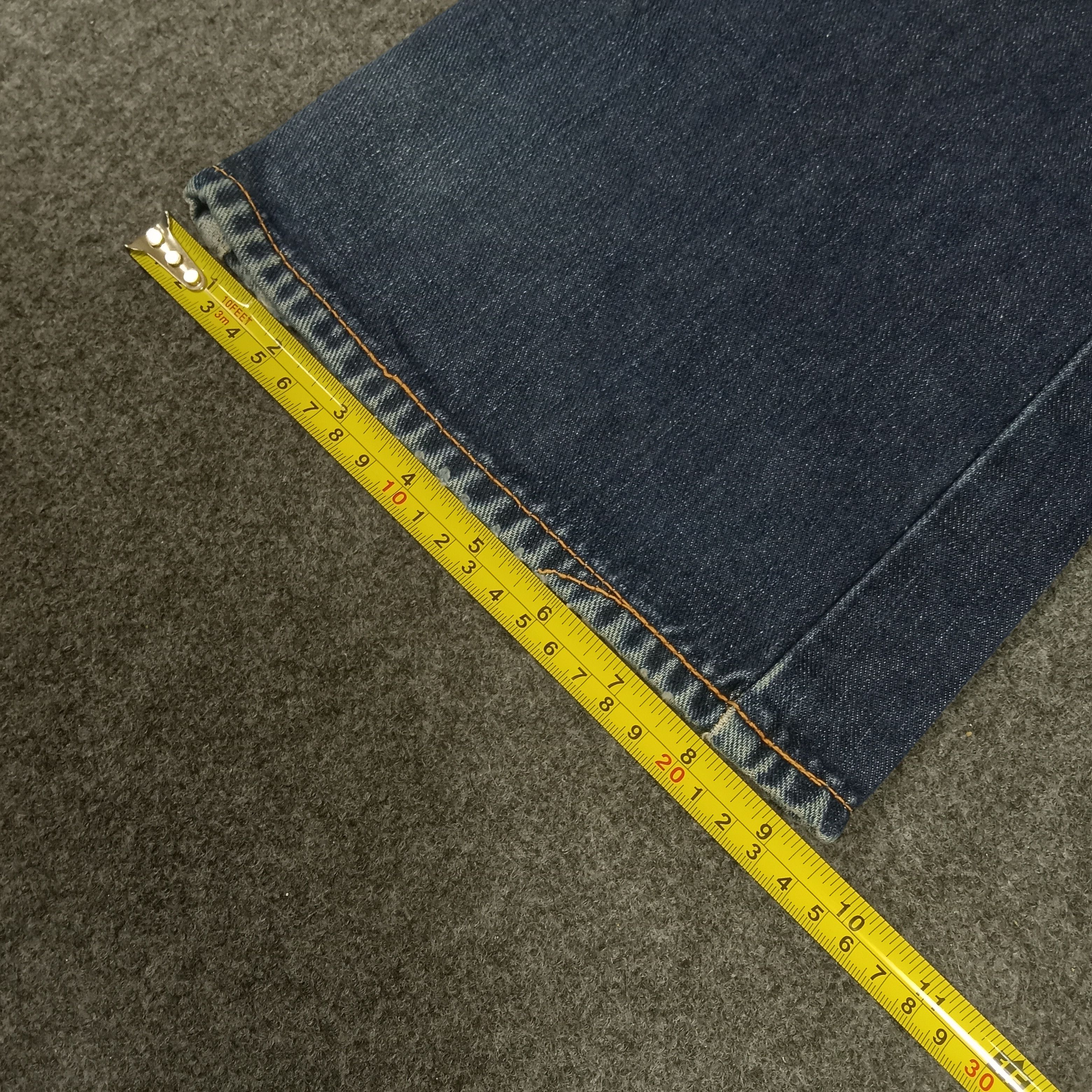 Evisu × Vintage Evis Japanese Brand Daicock Custom Art Bootcut Jeans Size 30" / US 8 / IT 44 - 11 Thumbnail