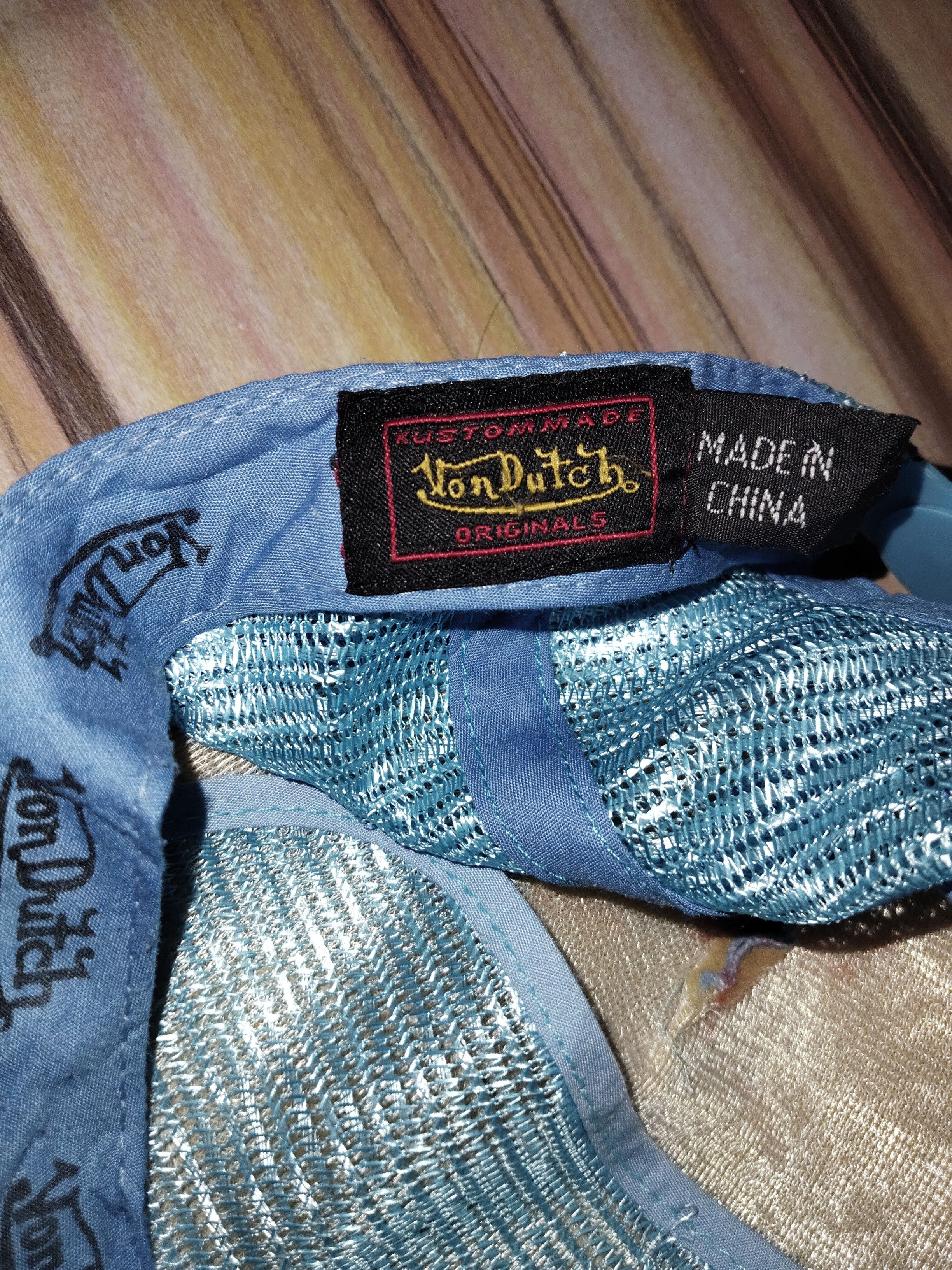 Von Dutch VON DUTCH Spellout Fullprint Trucker Cap Size ONE SIZE - 9 Thumbnail