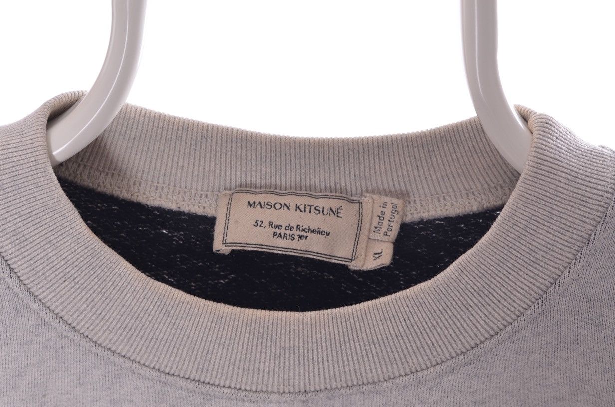 Maison Kitsune Maison Kitsune Sweatshirt Paris Crewneck Size US XL / EU 56 / 4 - 3 Thumbnail