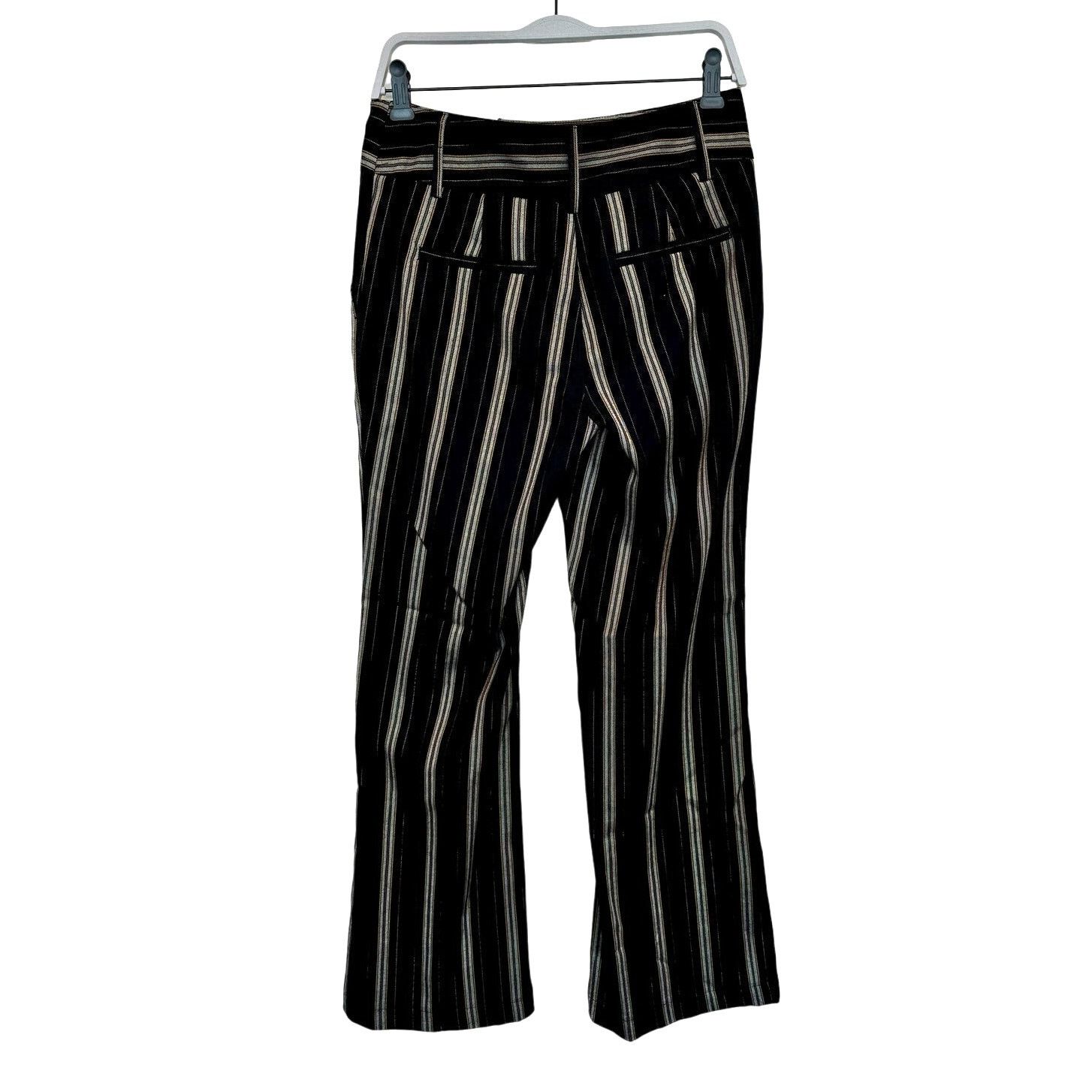 Urban Outfitters Urban Outfitters Y2K Marcella Striped Flare Trousers Size 27" / US 4 / IT 40 - 3 Thumbnail