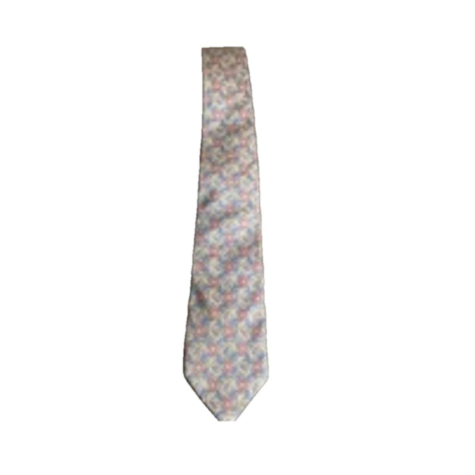Other Vintage 90s Paisley Print Tie Blue Red Gold Briar Hand Size ONE SIZE - 2 Thumbnail