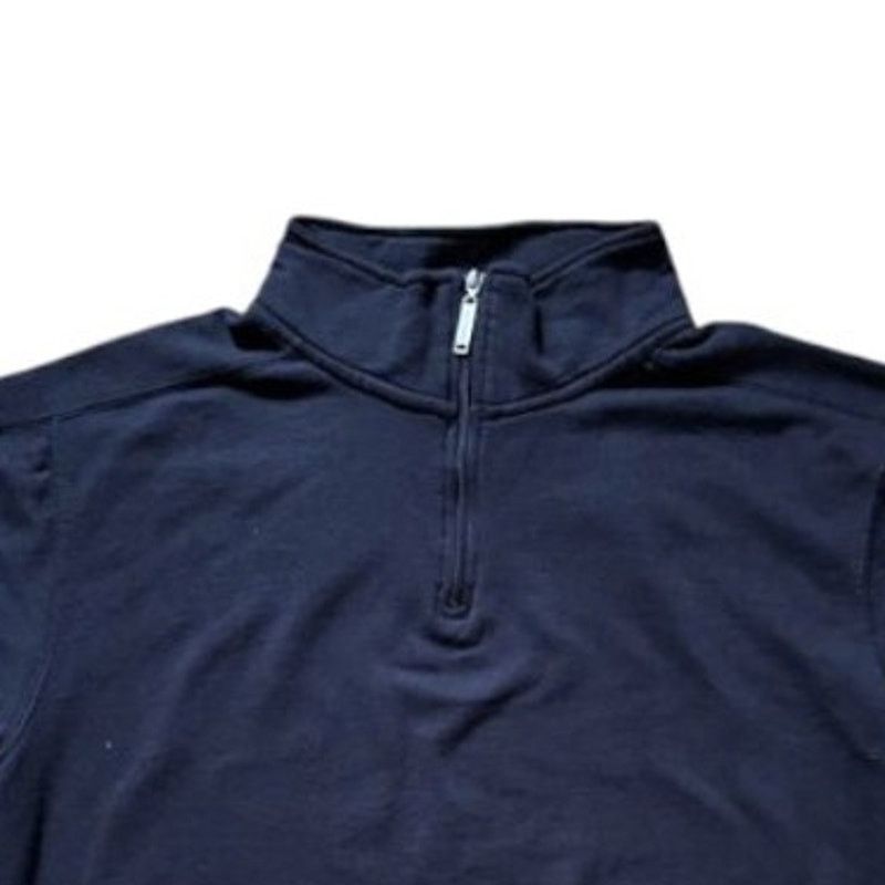 Kenneth Cole Kenneth Cole Navy Blue Sweater | Size 1X Size US XL / EU 56 / 4 - 3 Thumbnail
