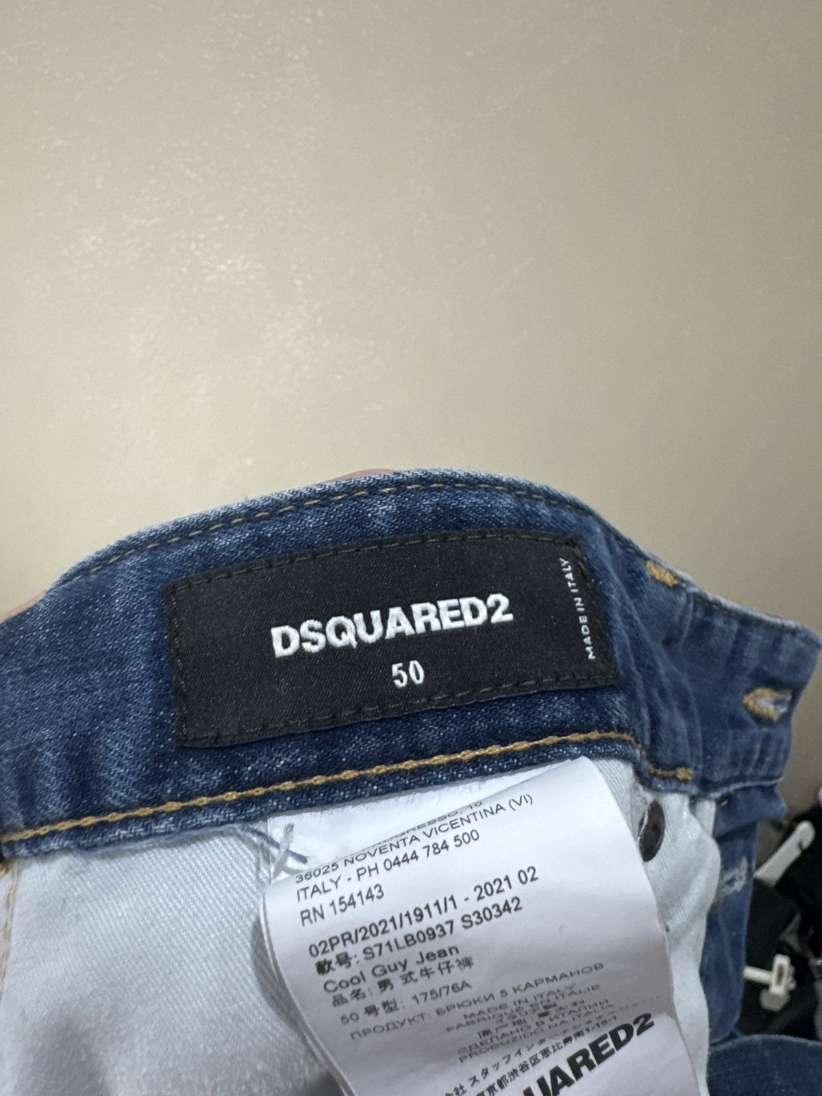 Dsquared2 Vintage Dsquared2 Denim Pants Jeans Y2K Size US 34 / EU 50 - 3 Thumbnail