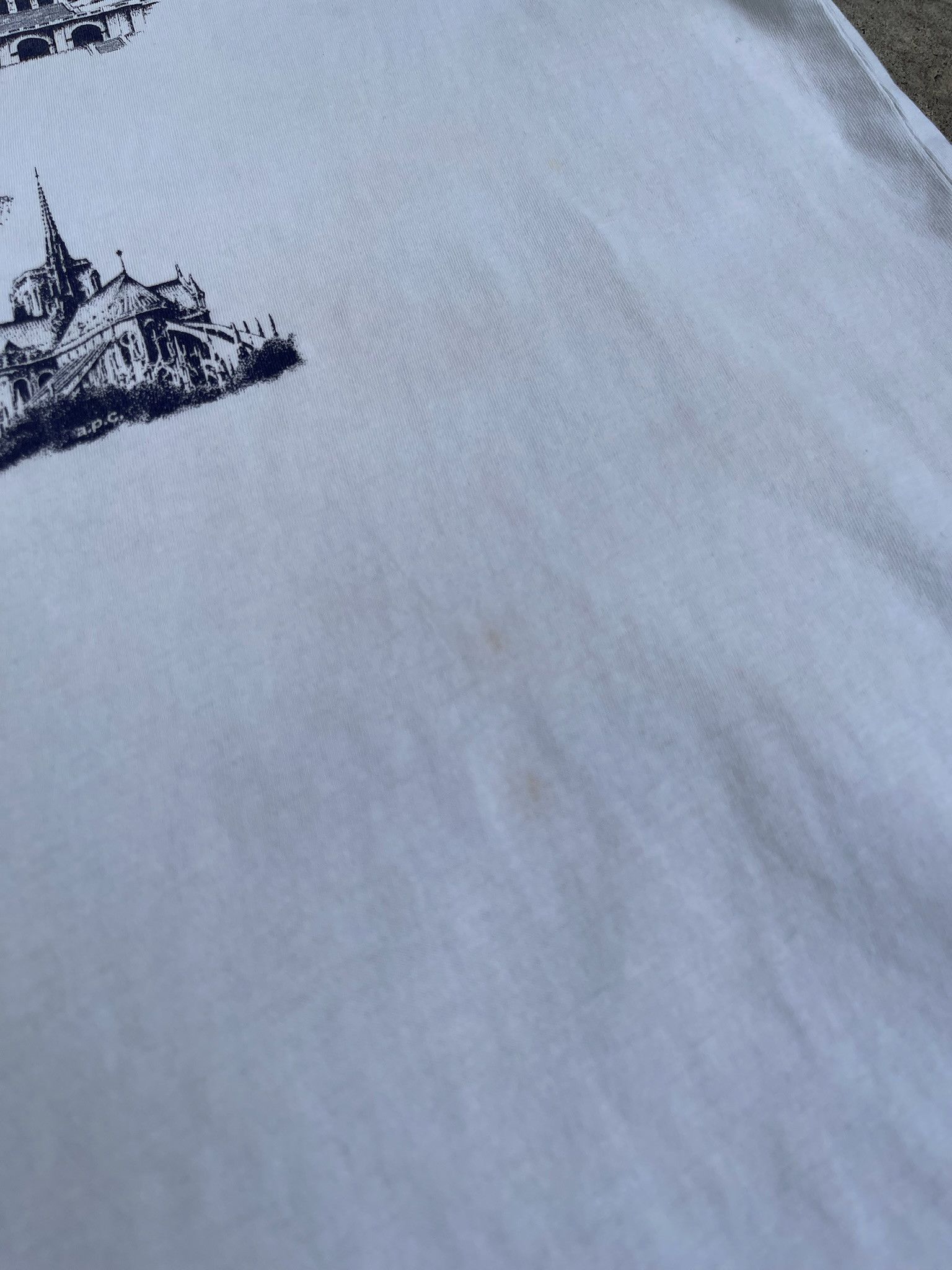 A.P.C. A.P.C. Paris T-Shirt eiffel tower Size US L / EU 52-54 / 3 - 4 Thumbnail