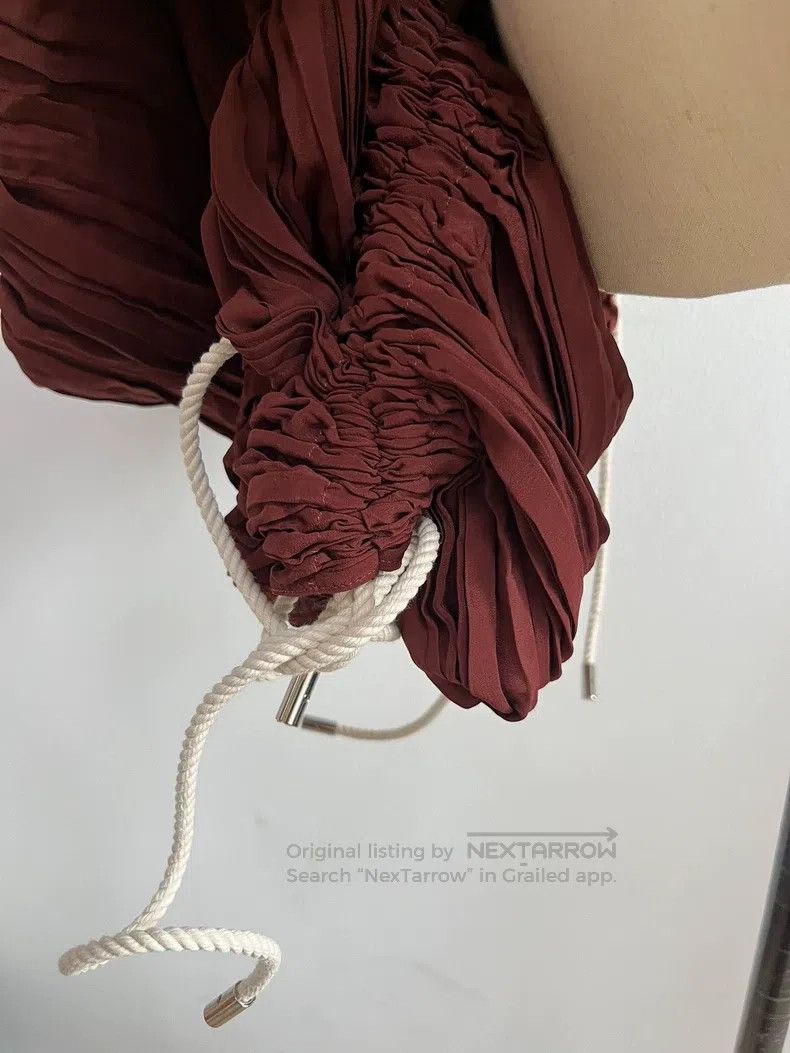 Marni MARNI Drawstring pleated top Size XS / US 0-2 / IT 36-38 - 4 Thumbnail