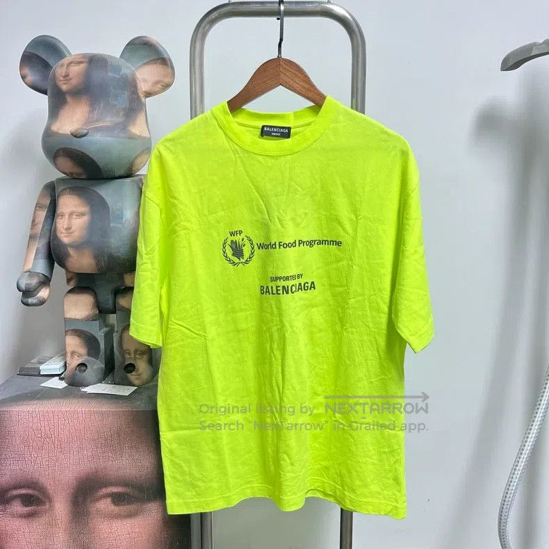 Balenciaga Balenciaga Wheat Ear Short Sleeve Size US S / EU 44-46 / 1 - 1 Thumbnail