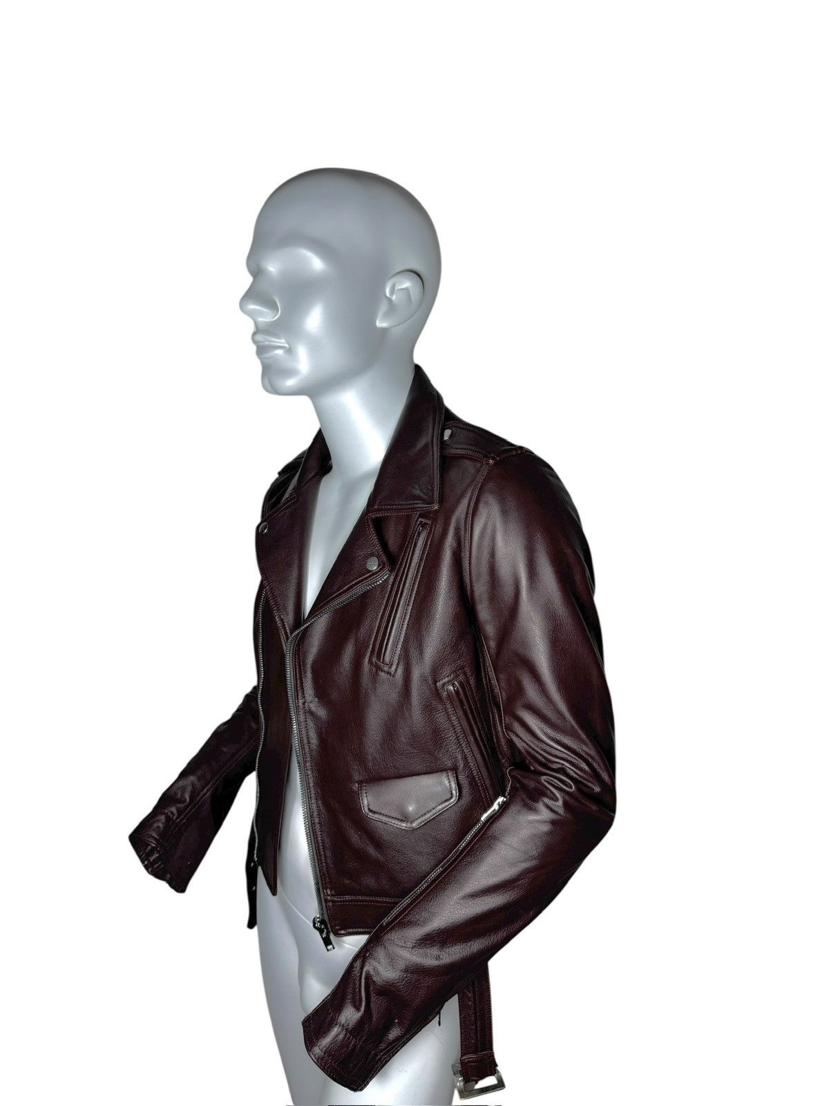 Rick Owens Rick Owens Oxblood Leather Bomber Jacket Size US M / EU 48-50 / 2 - 3 Thumbnail