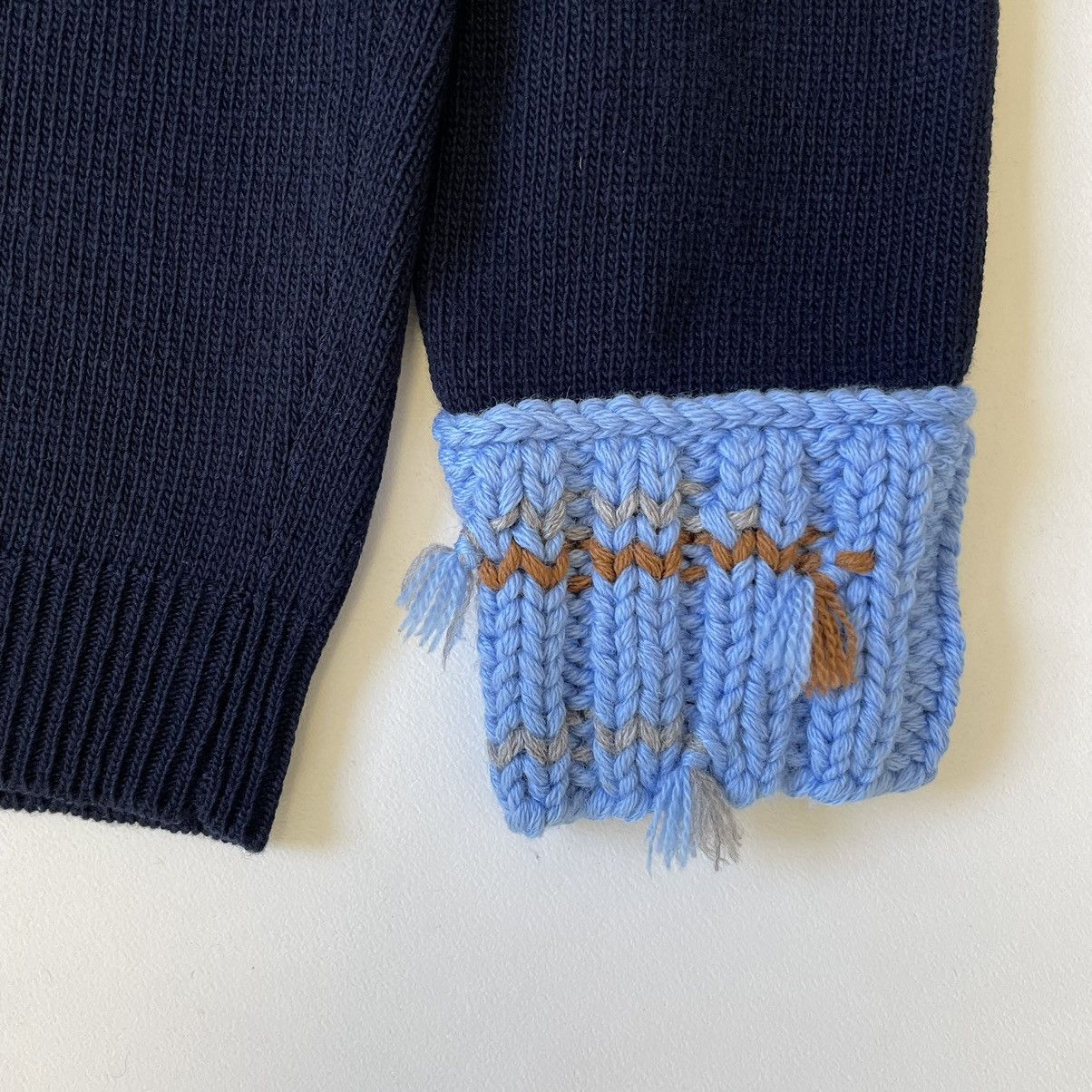 Prada A/W 17 ‘Frankenstein Stitch’ Sweater Size US M / EU 48-50 / 2 - 7 Thumbnail