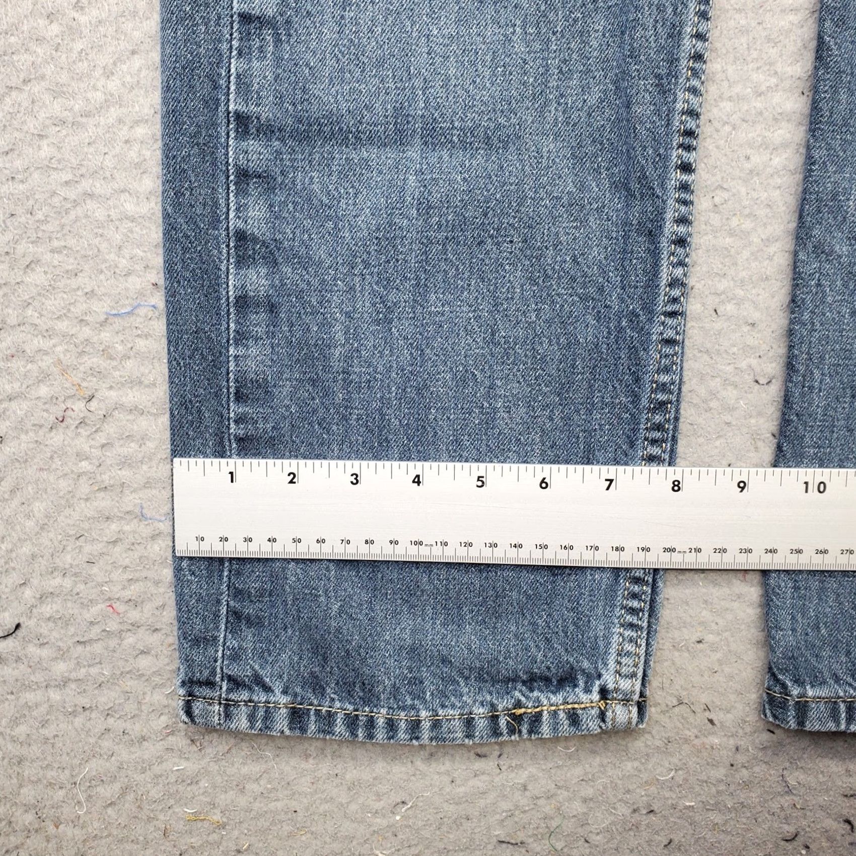 Levi's Levi's 505 Jeans Mens Size 32 Levi's Denim Straight Regular Fit Blue 5-Pocket Stretch Regular Mens Jeans Size US 32 / EU 48 - 5 Thumbnail