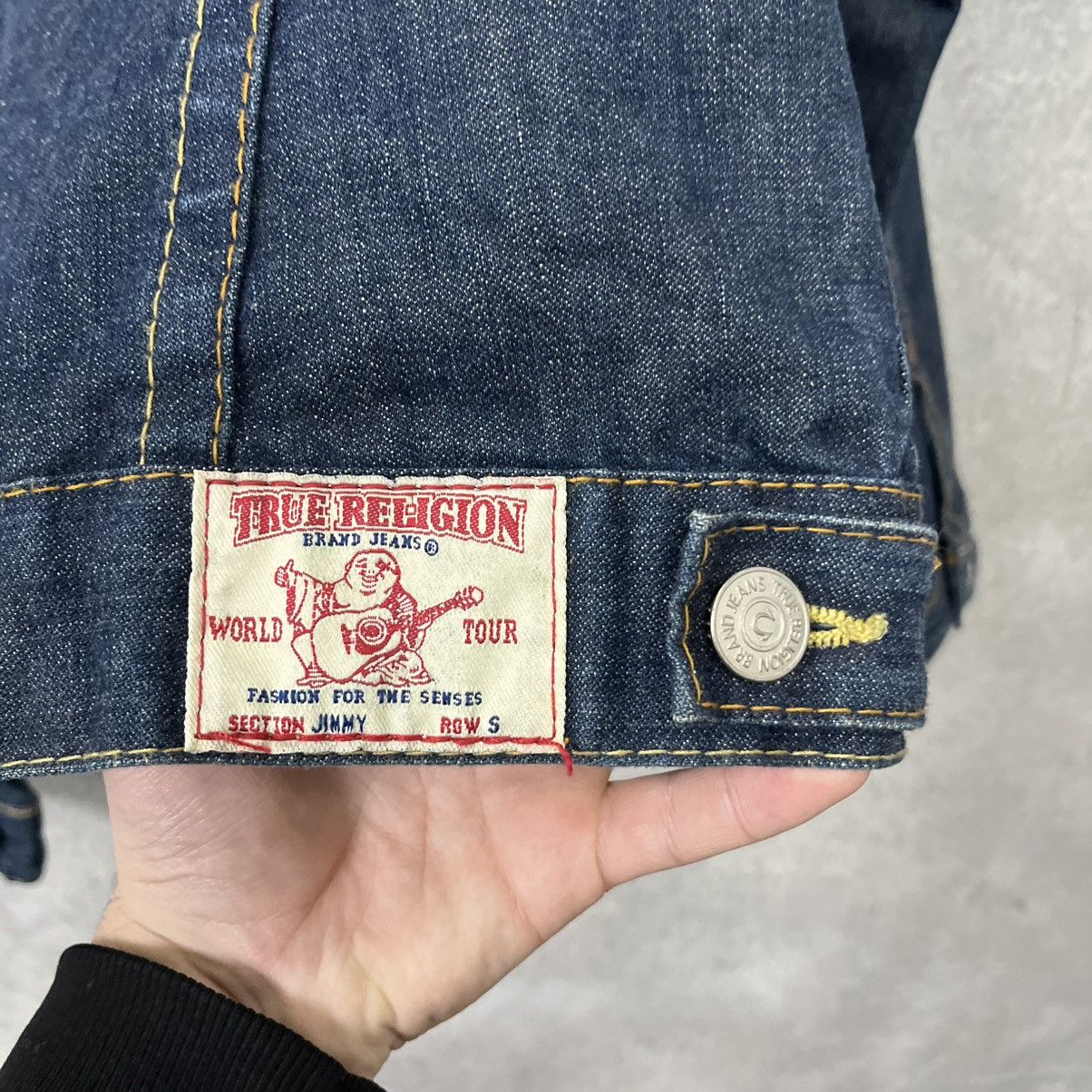 True Religion Vintage True Religion Jean Jacket Chief Keef Size US S / EU 44-46 / 1 - 12 Thumbnail