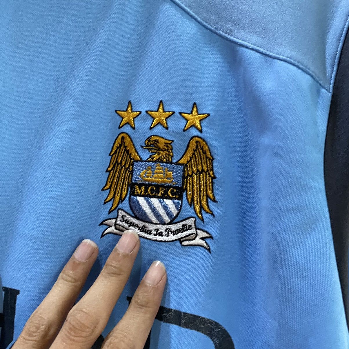 Umbro 2010-2011 Manchester City Jersey Size US L / EU 52-54 / 3 - 8 Thumbnail