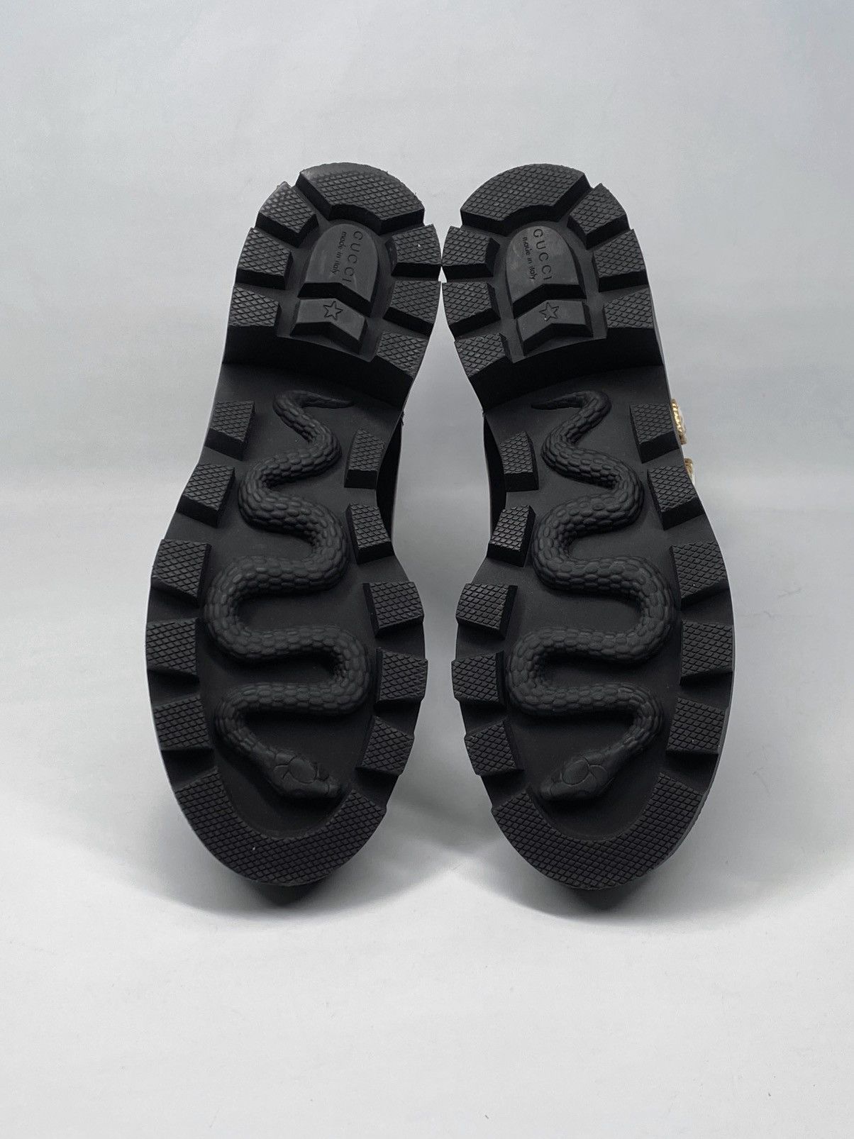 Gucci Gucci Trip Embellished Block Heel Chelsea Boots size 37.5 Size US 7.5 / IT 37.5 - 19 Thumbnail