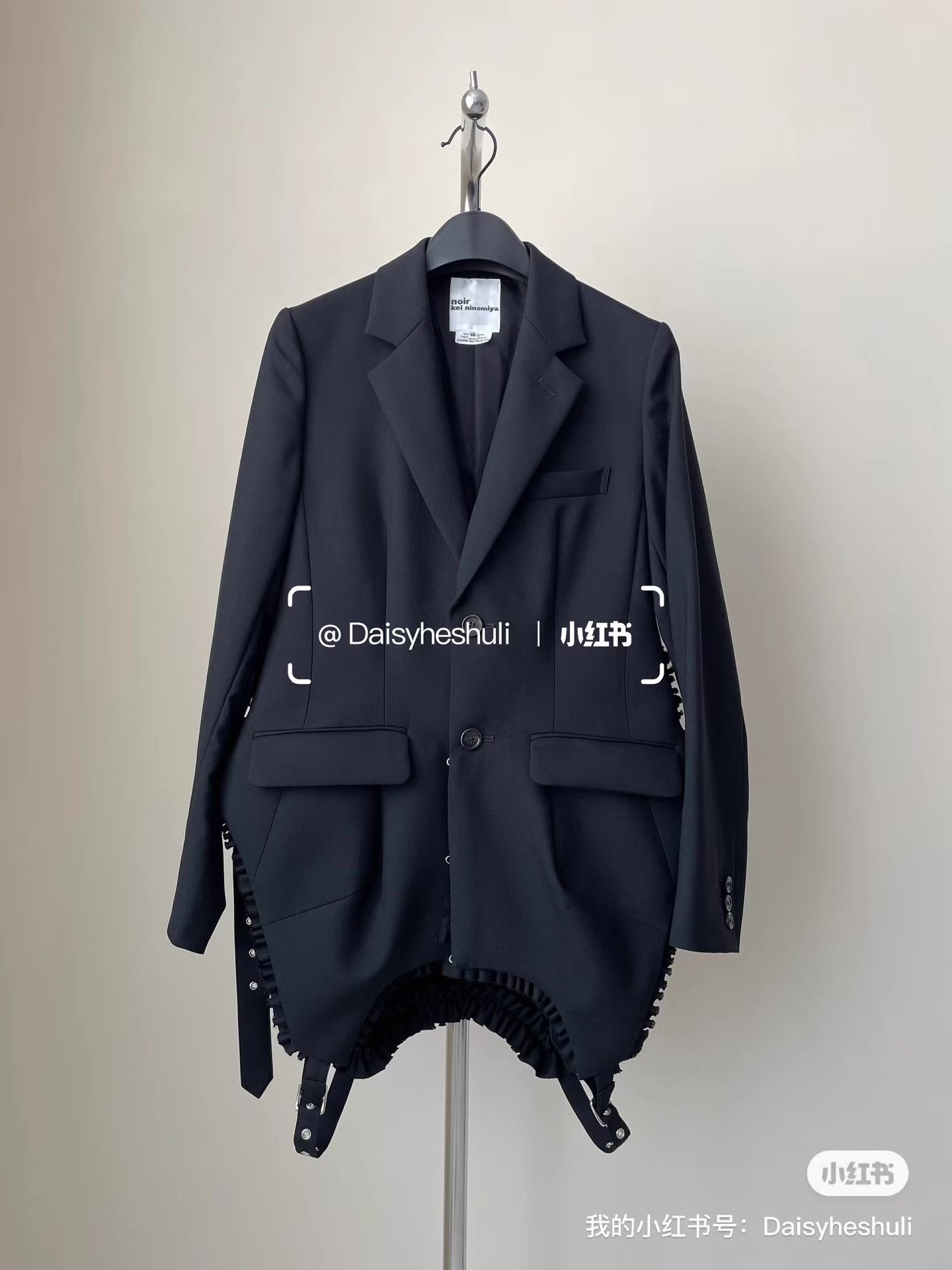 Comme des Garcons Comme des Garçons Two-piece Suit Jacket Ｑ24 Size XS / US 0-2 / IT 36-38 - 4 Thumbnail