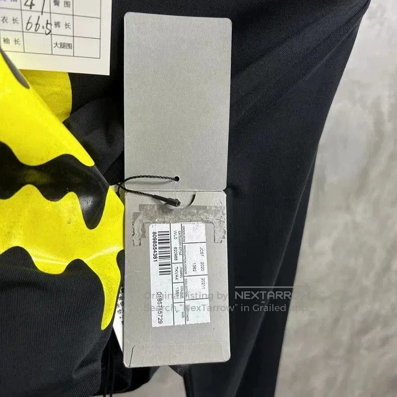 Balenciaga Balenciaga Black Ghost Print Longsleeve. Size US L / EU 52-54 / 3 - 6 Thumbnail