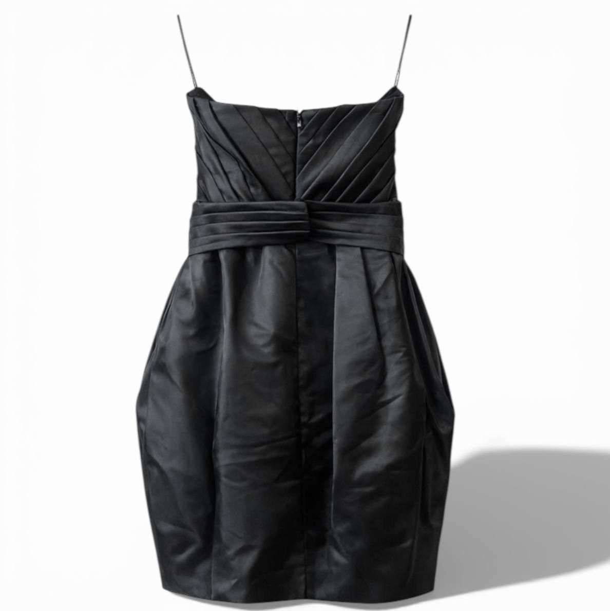 Zuhair Murad MNG BY ZUHAIR MURAD LIMITED EDITION SOLID BLACK DRESS SZ M Size M / US 6-8 / IT 42-44 - 2 Thumbnail