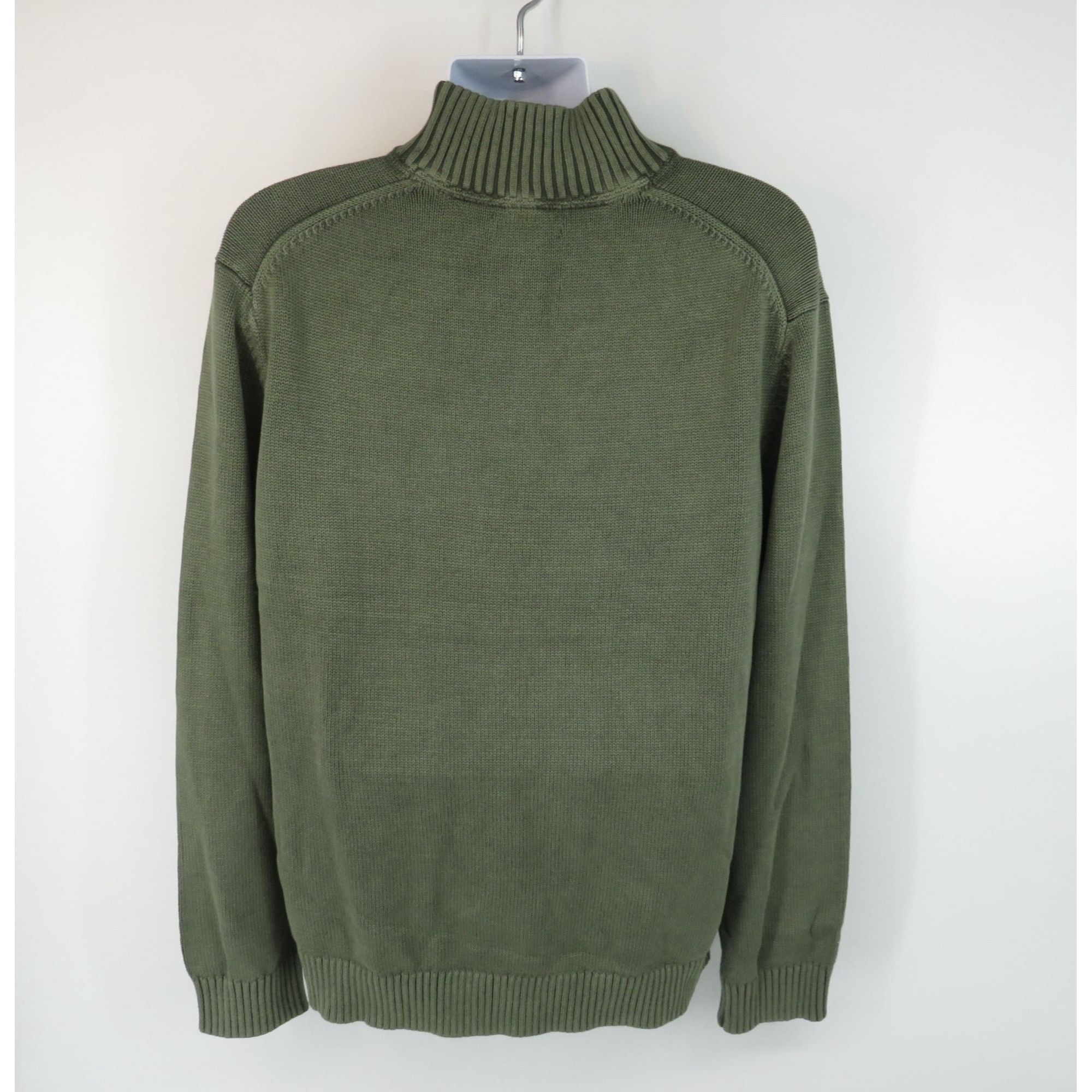 Other Goodthreads Men's Size XXL Olive Green 1/4 Zip Sweater NWT Size US XXL / EU 58 / 5 - 2 Thumbnail