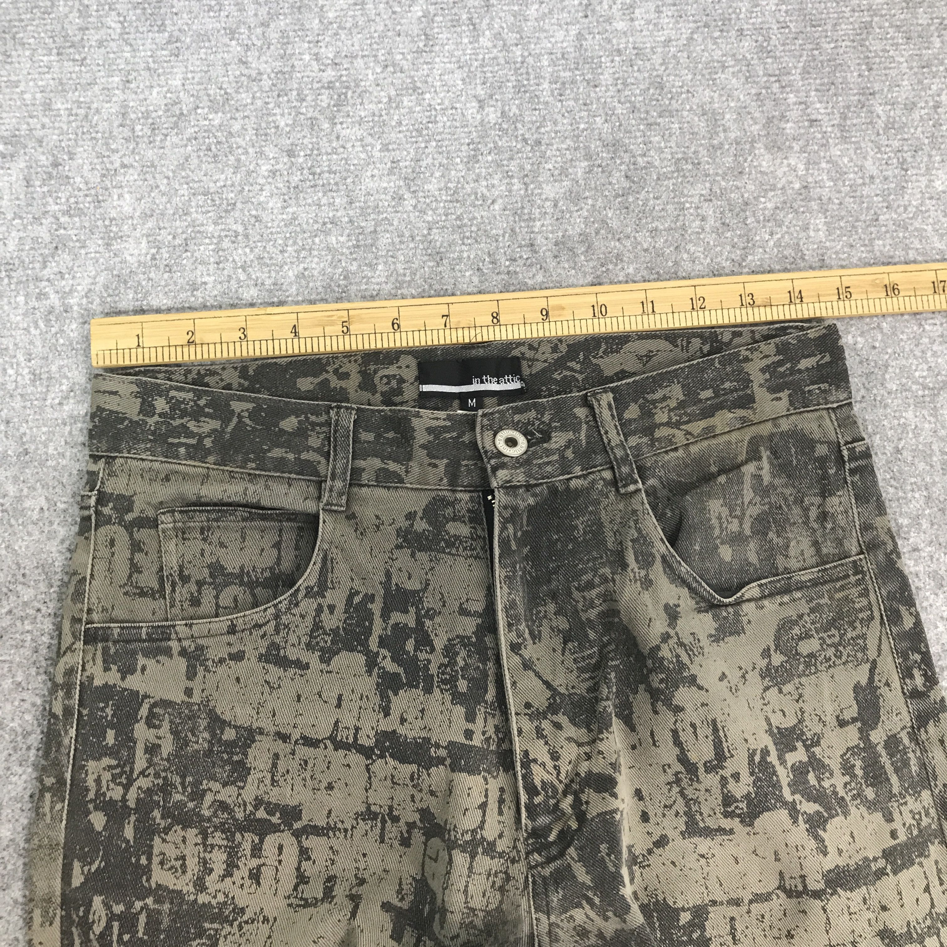 In The Attic in the attic japan denim gothic punk design pants Size US 28 / EU 44 - 7 Thumbnail