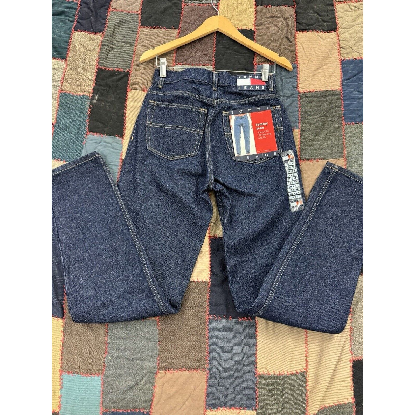 Tommy Hilfiger Deadstock 90s Y2K Tommy Hilfiger Jeans Mens W29 X L32 Size US 29 - 1 Thumbnail