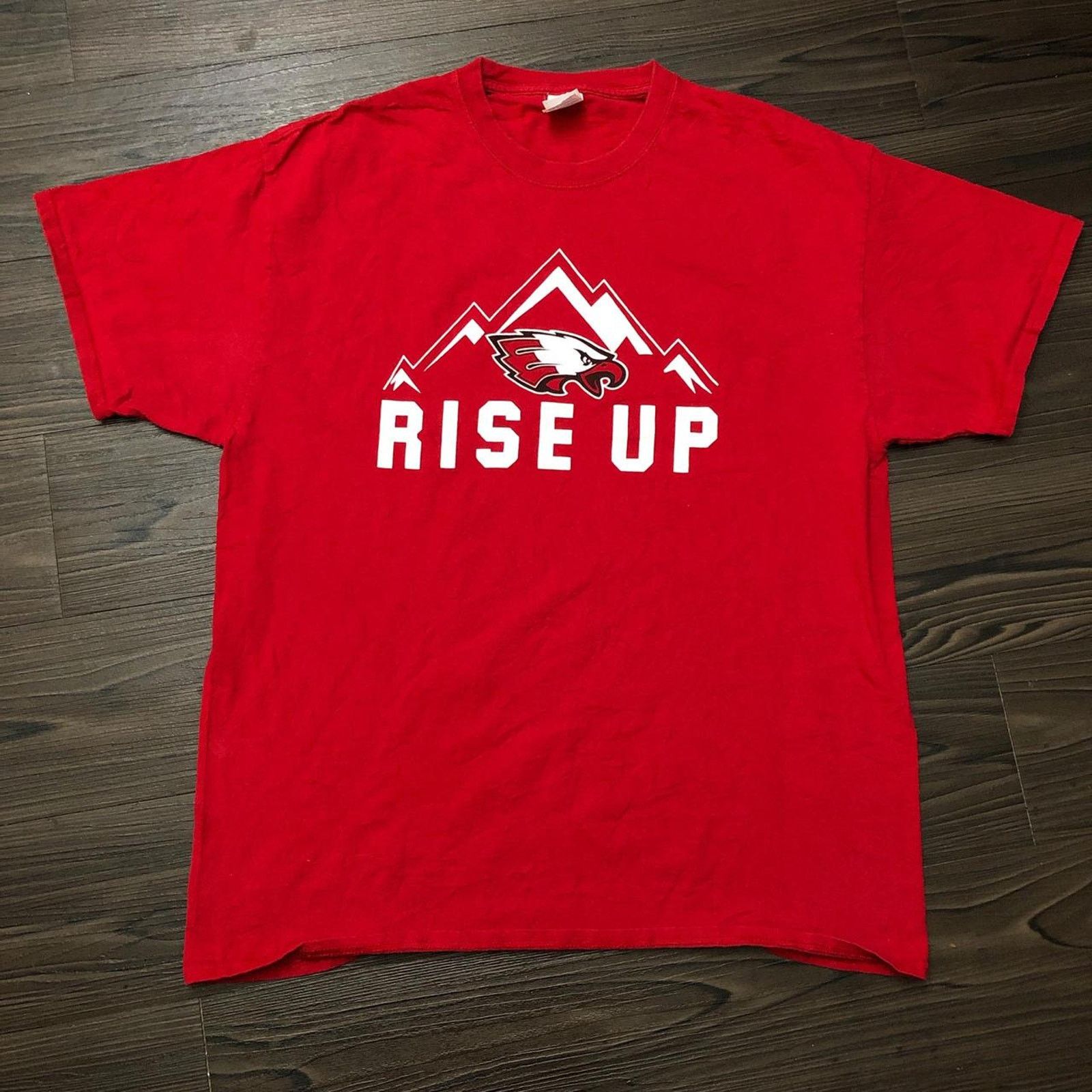 Other Men’s Red ‘Rise Up’ Eagle Mountain Graphic Tee Size US XL / EU 56 / 4 - 1 Thumbnail