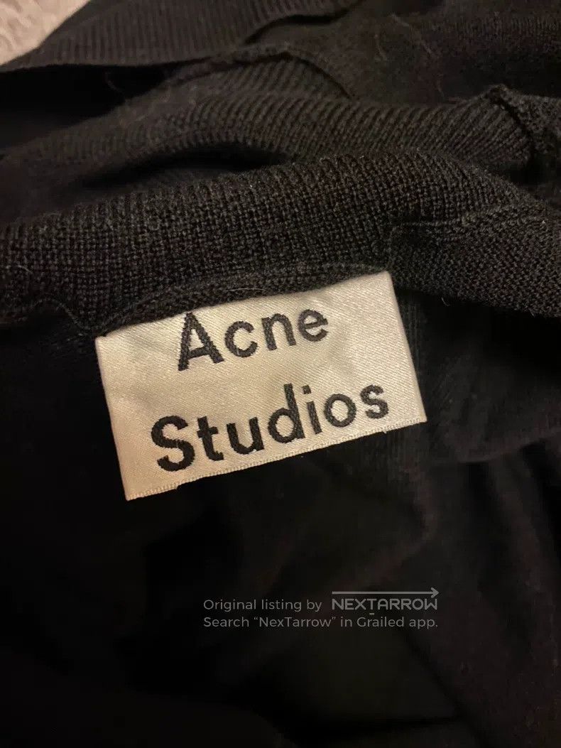 Acne Studios Acne Studios Black Sweater Size S / US 4 / IT 40 - 3 Thumbnail