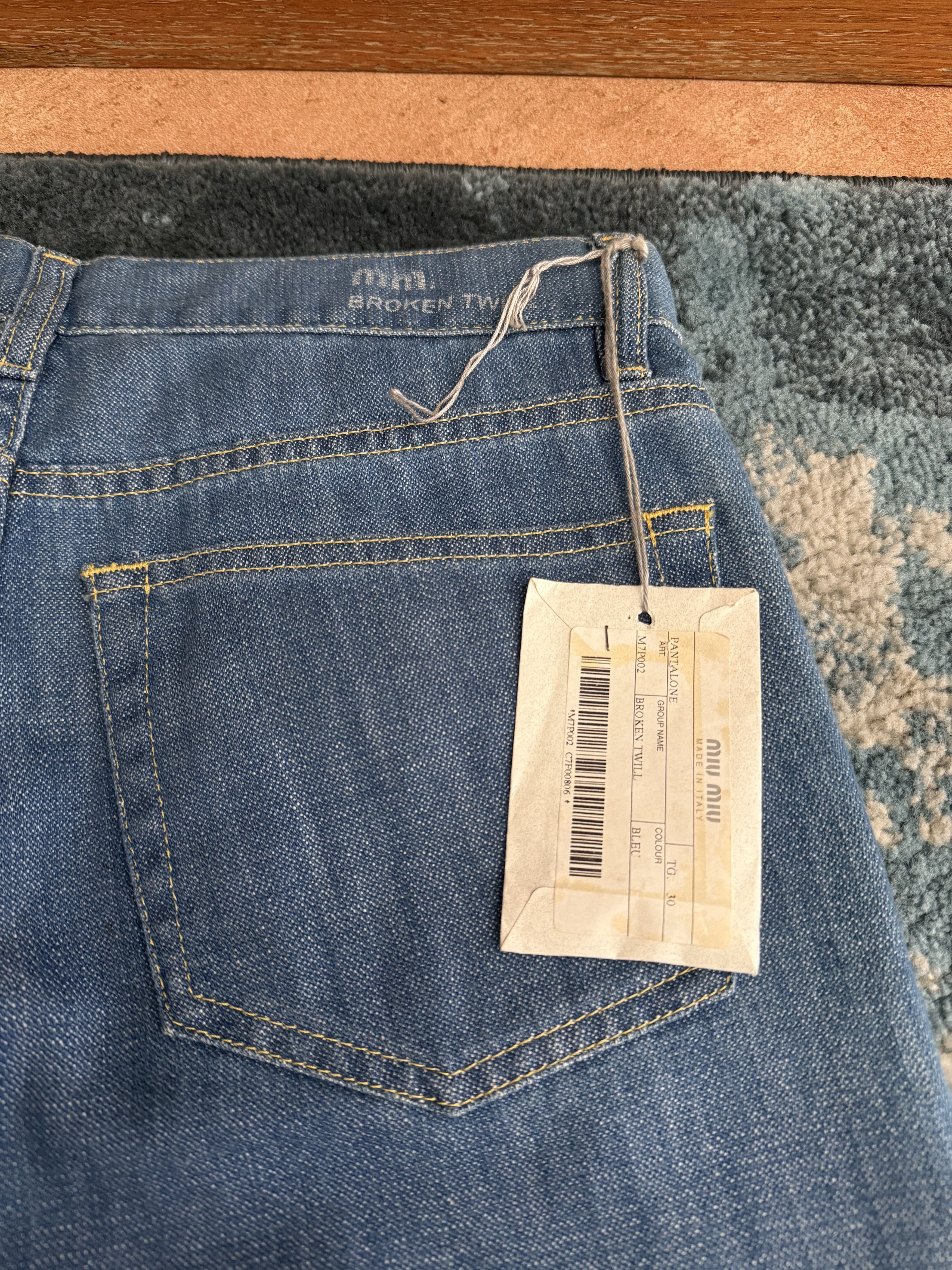 MIU MIU Denim Pants