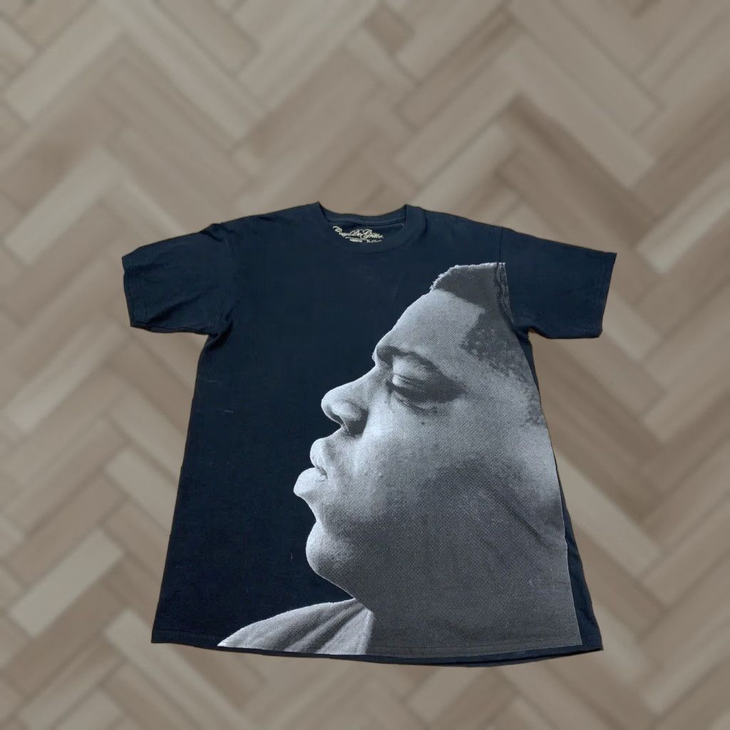 Vintage Coup De Grace Notorious B.I.G. Now You Know T Shirt M Black Hip Hop Graphic Print Crew Neck Short Sleeve Mens Size US M / EU 48-50 / 2 - 1 Thumbnail